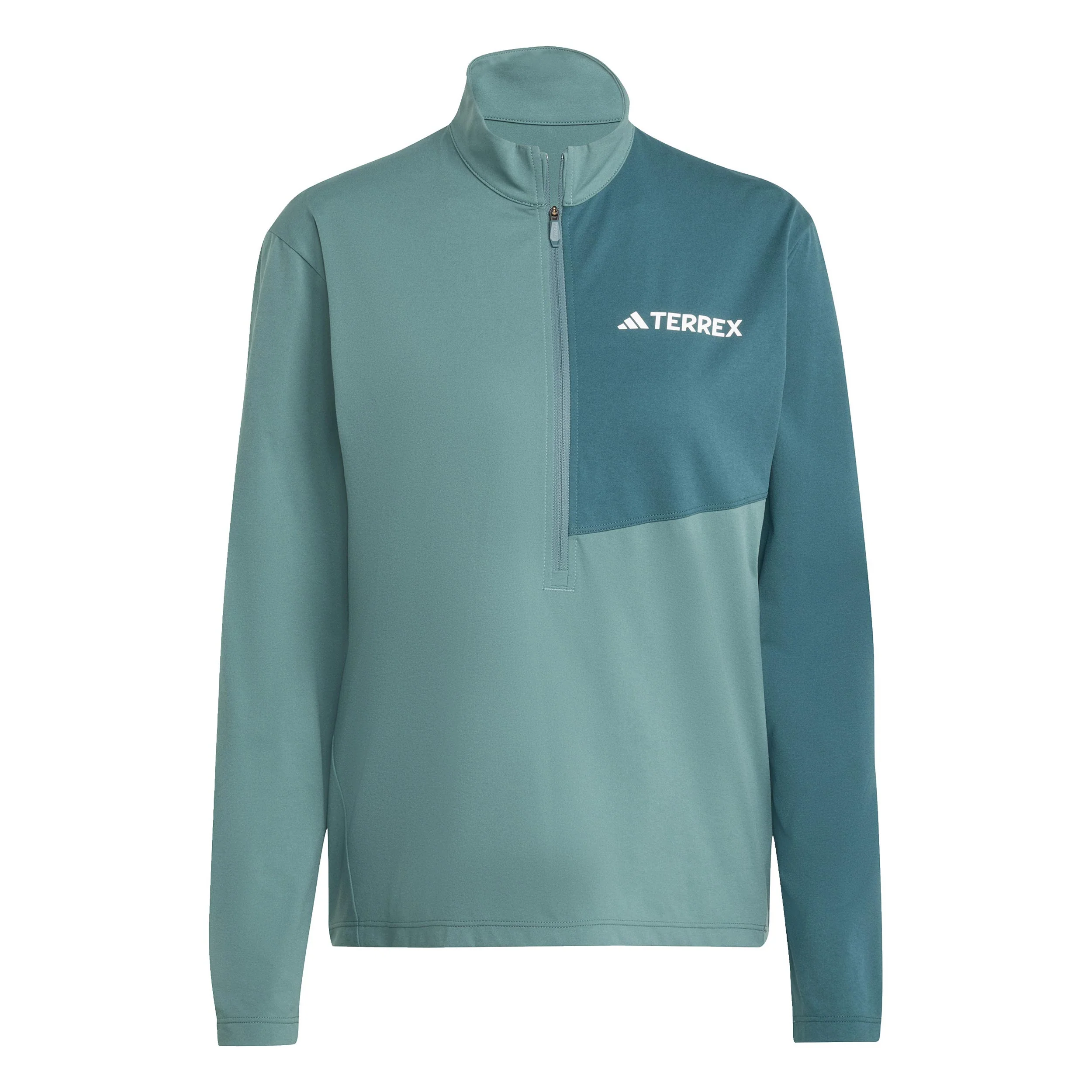 Terrex MT Half-Zip Koszulka do biegania Kobiety - ciemnozielony, zieleń