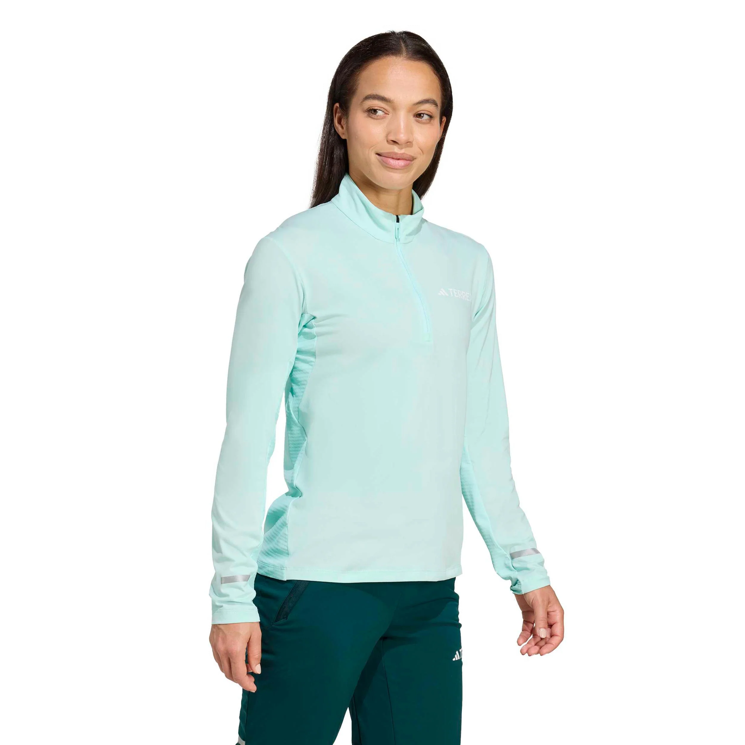 Terrex XPR Half-Zip Koszulka do biegania Kobiety - turkus, - Image 4