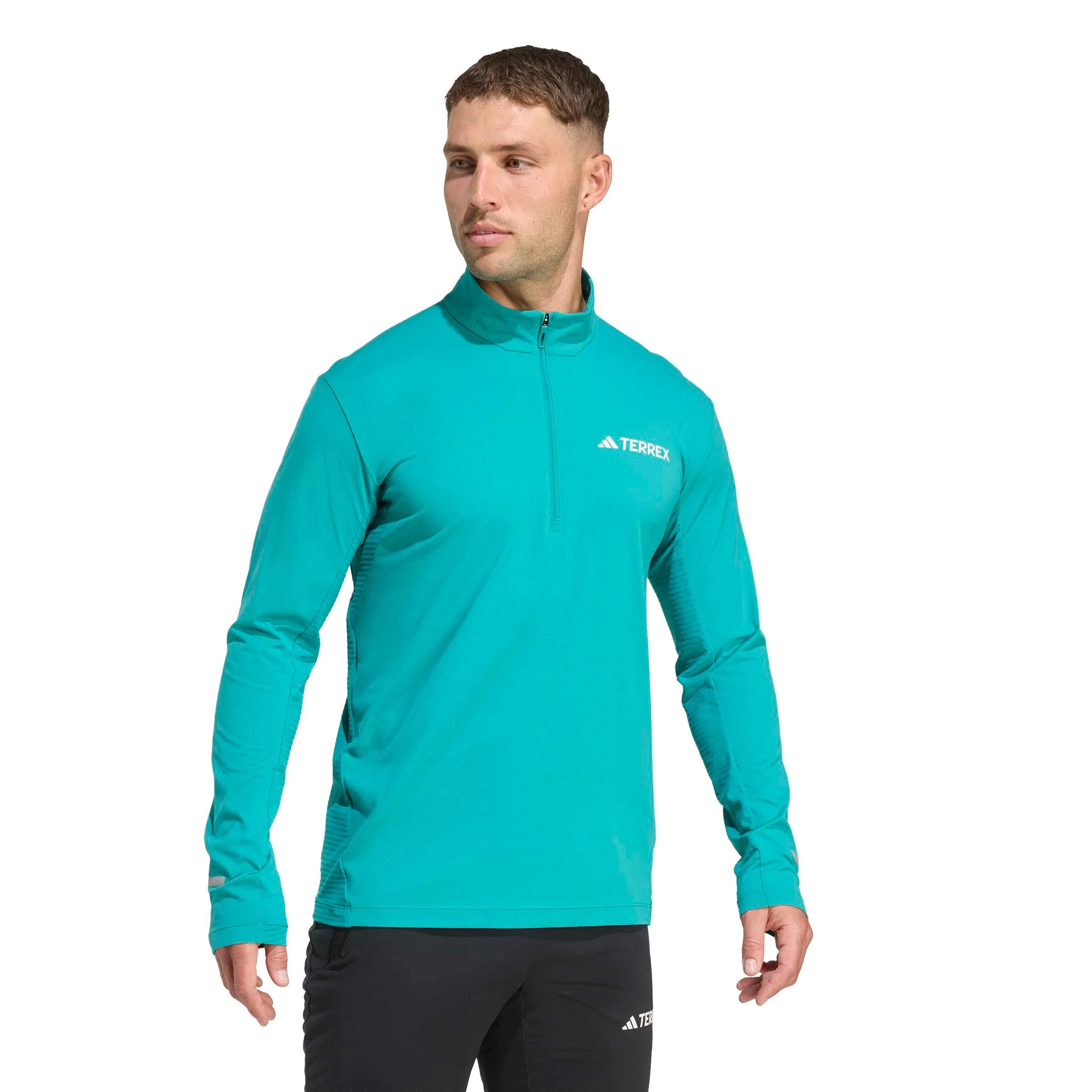 Terrex XPR Half-Zip Koszulka do biegania Mężczyźni - zieleń, - Image 4