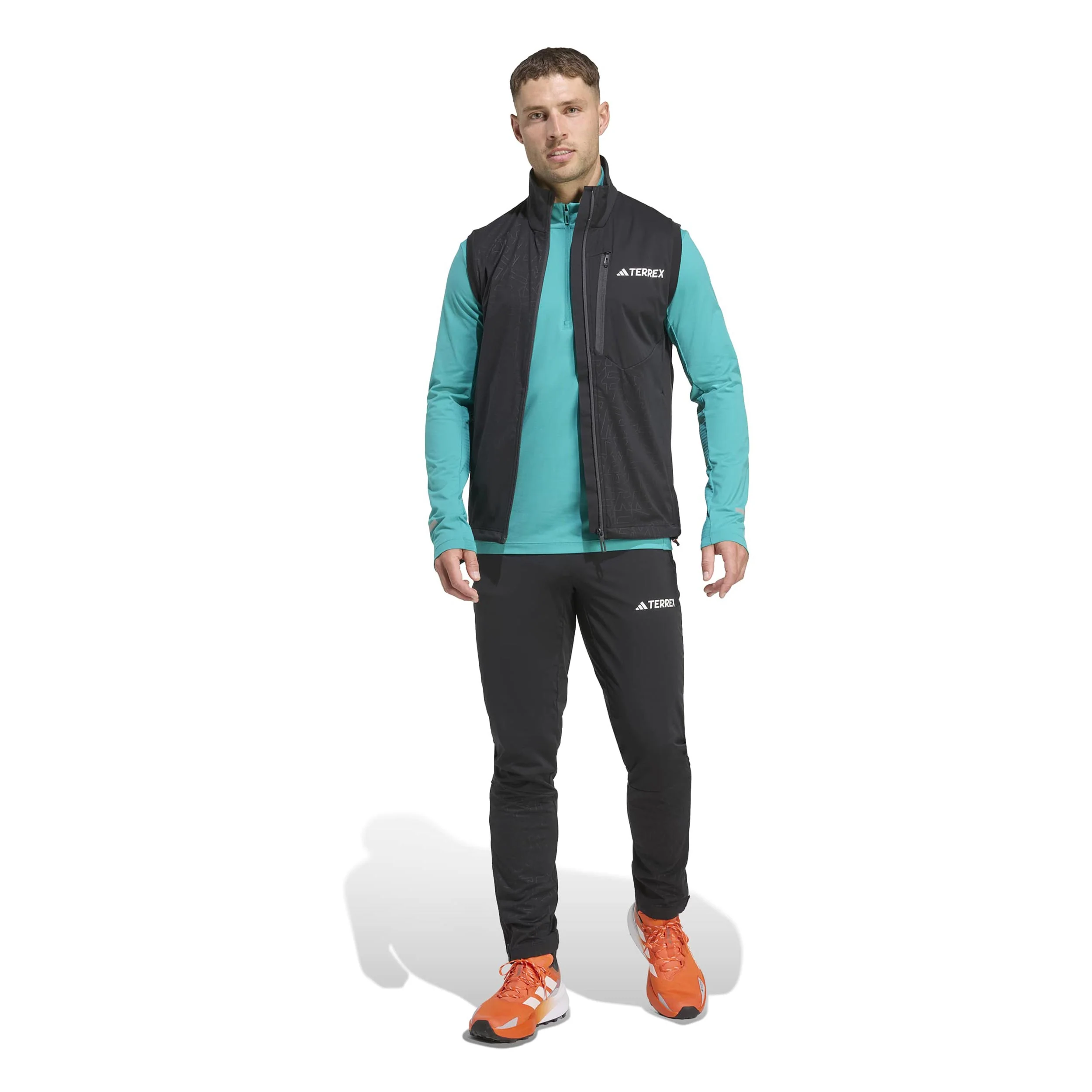 Terrex XPR Half-Zip Koszulka do biegania Mężczyźni - zieleń, - Image 5