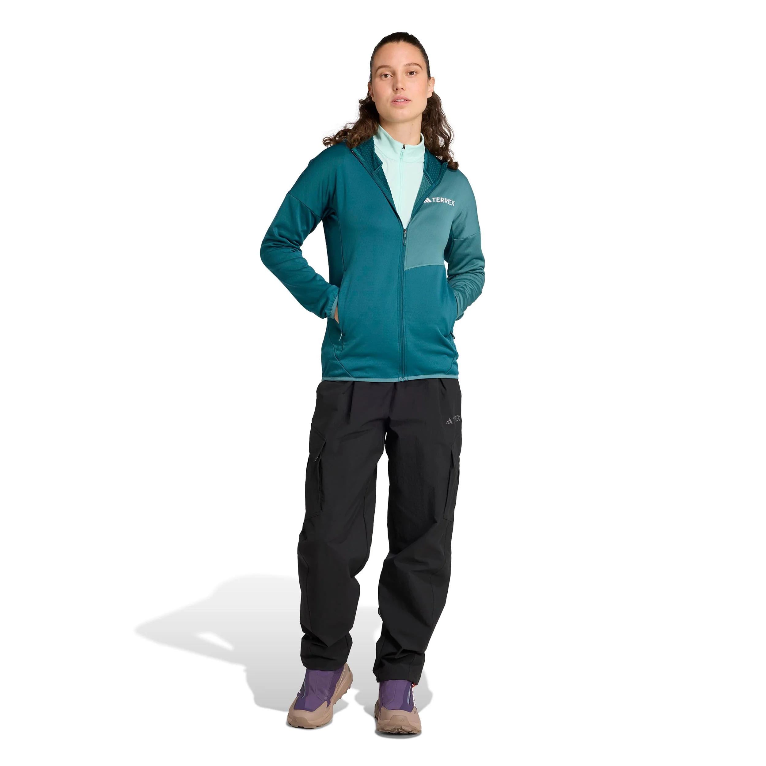 Terrex XPR Light Fleece Kurtka do biegania Kobiety - petrol, - Image 5