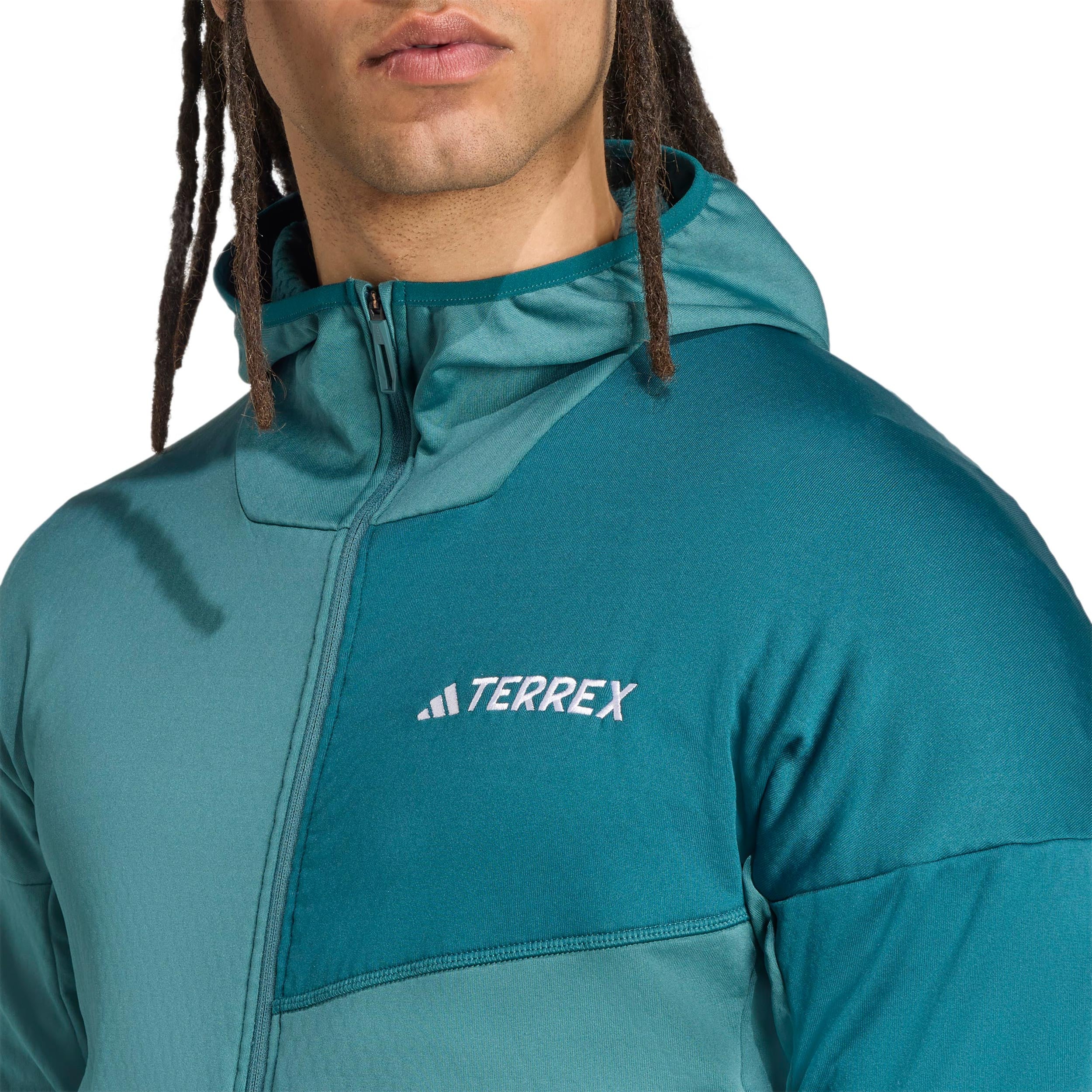 Terrex XPR Light Fleece Kurtka do biegania Mężczyźni - turkus, zieleń - Image 7