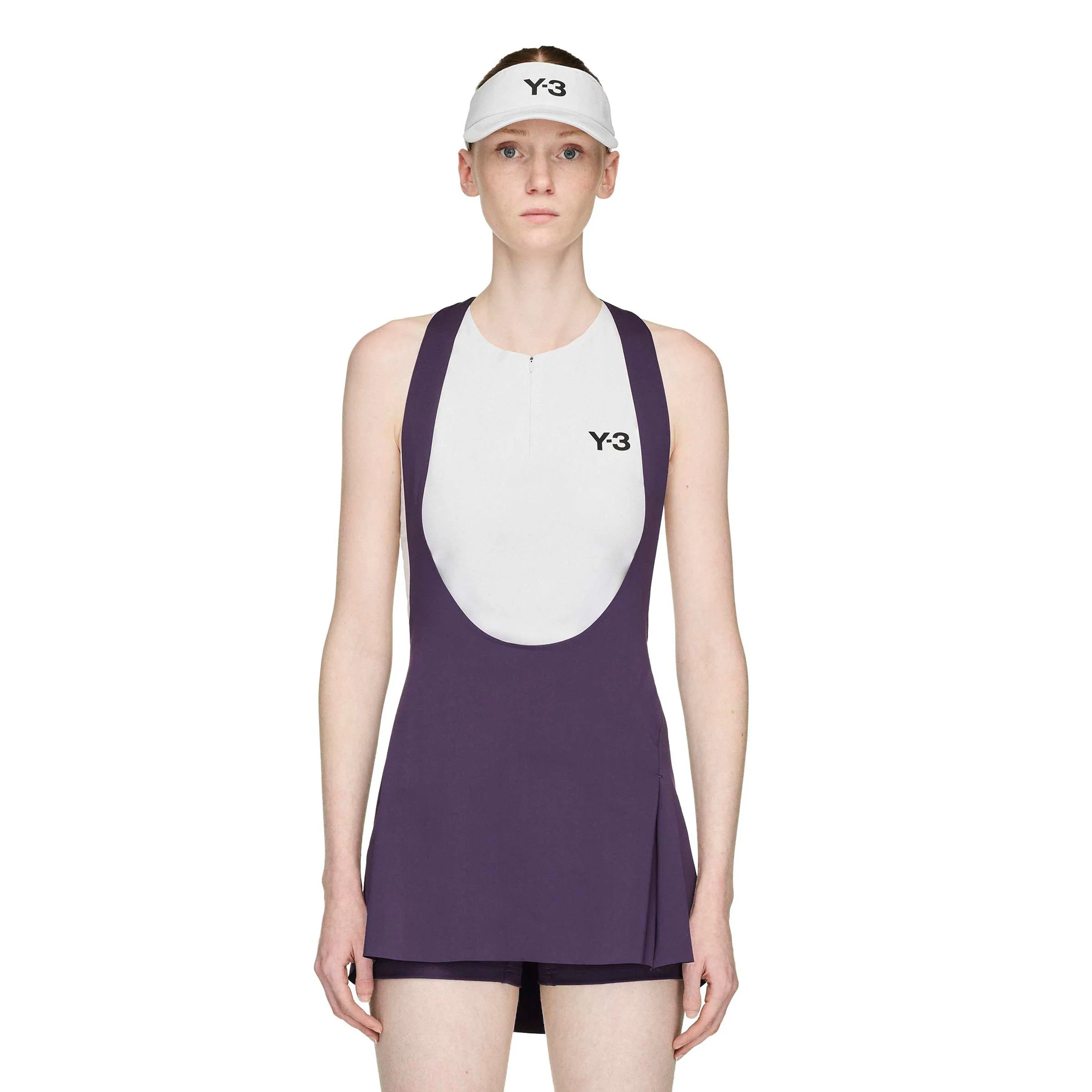 Y-3 Crop Tank Top Kobiety-Szary - Image 2