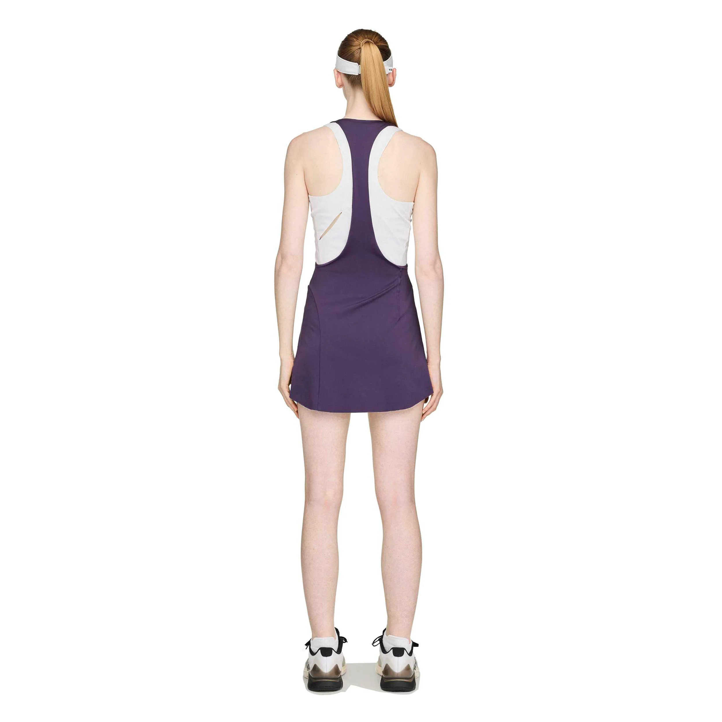 Y-3 Crop Tank Top Kobiety-Szary - Image 3