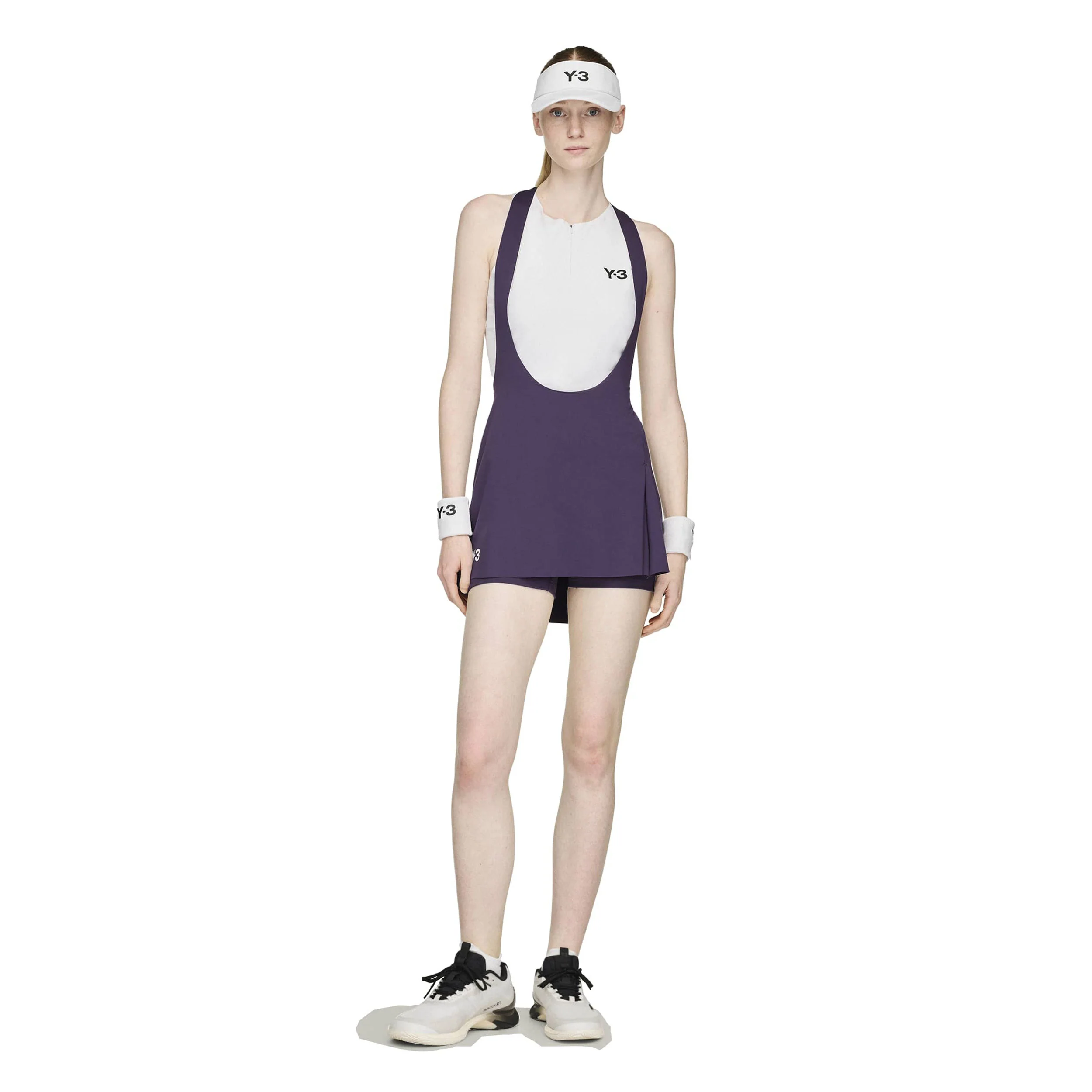 Y-3 Crop Tank Top Kobiety-Szary - Image 5