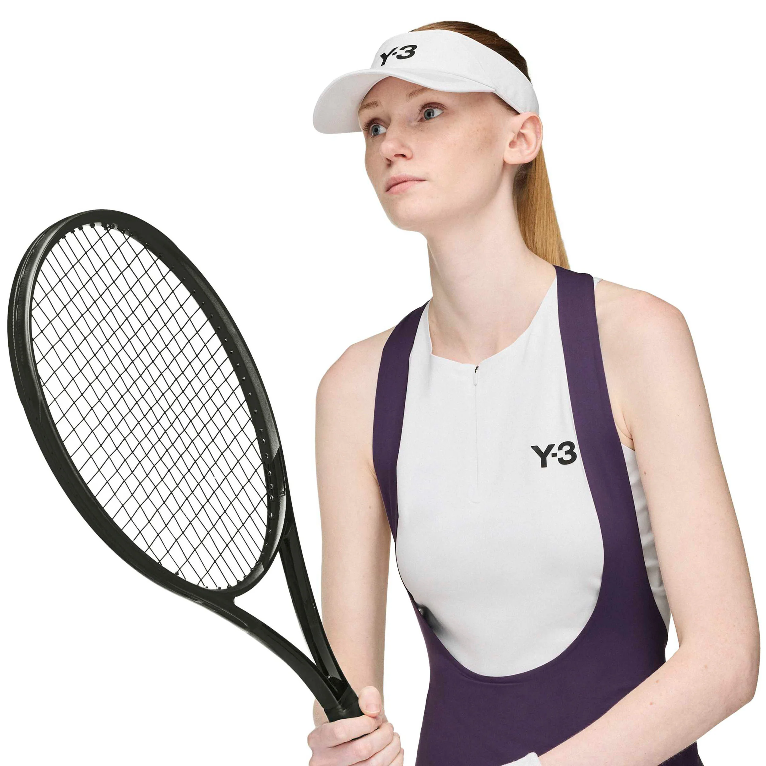 Y-3 Crop Tank Top Kobiety-Szary - Image 6
