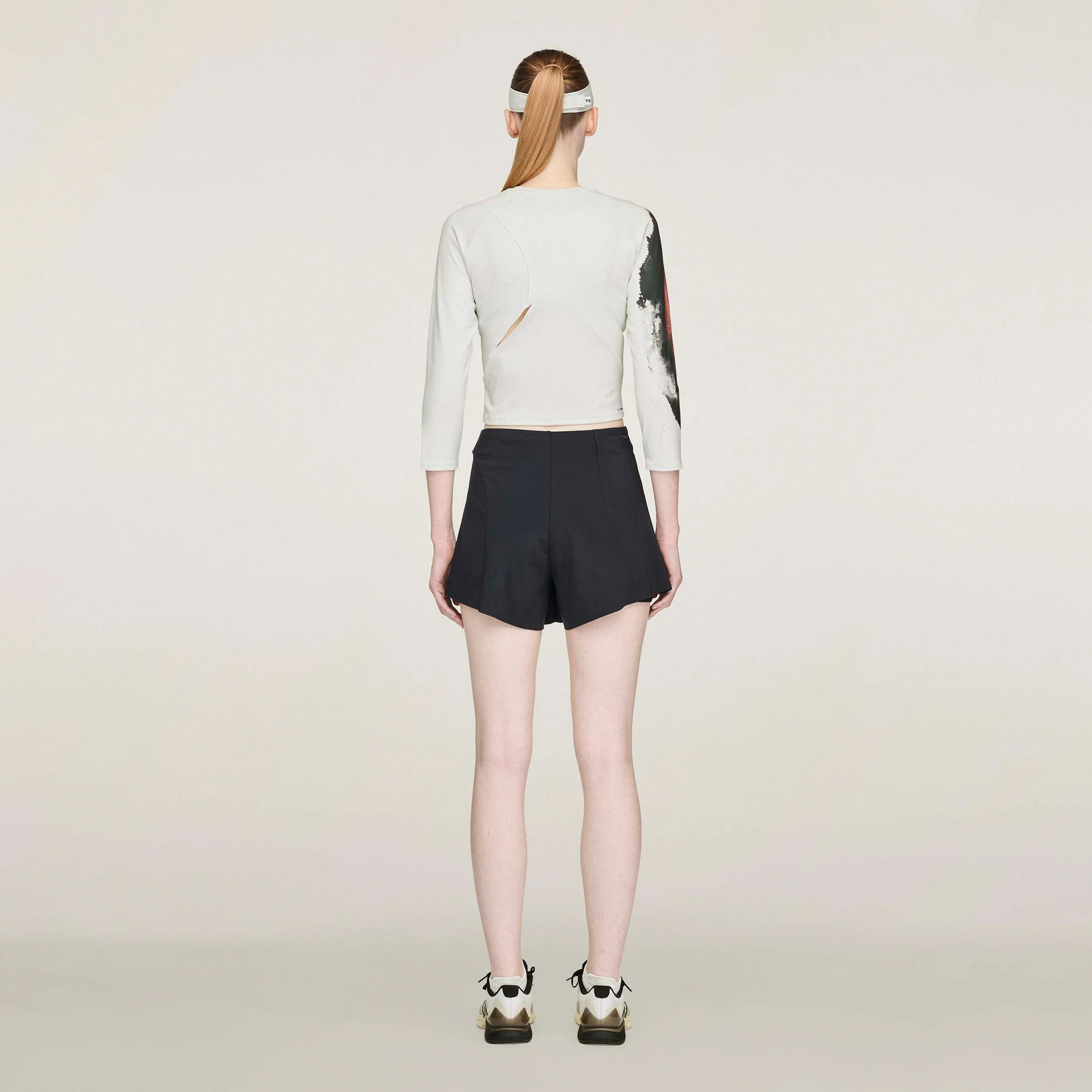 Y-3 Crop Tank top Kobiety - szary, wielokolorowy - Image 3