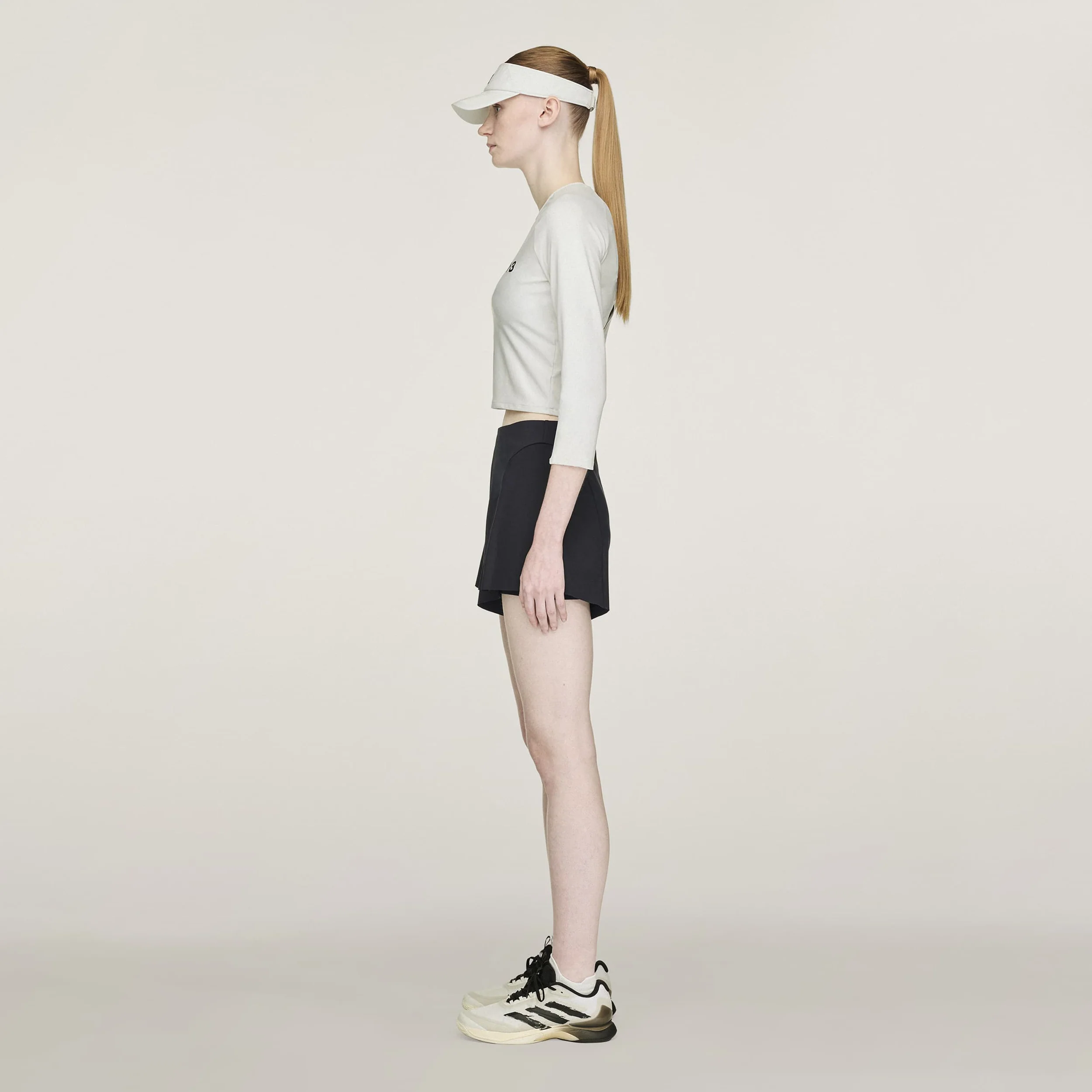 Y-3 Crop Tank top Kobiety - szary, wielokolorowy - Image 4