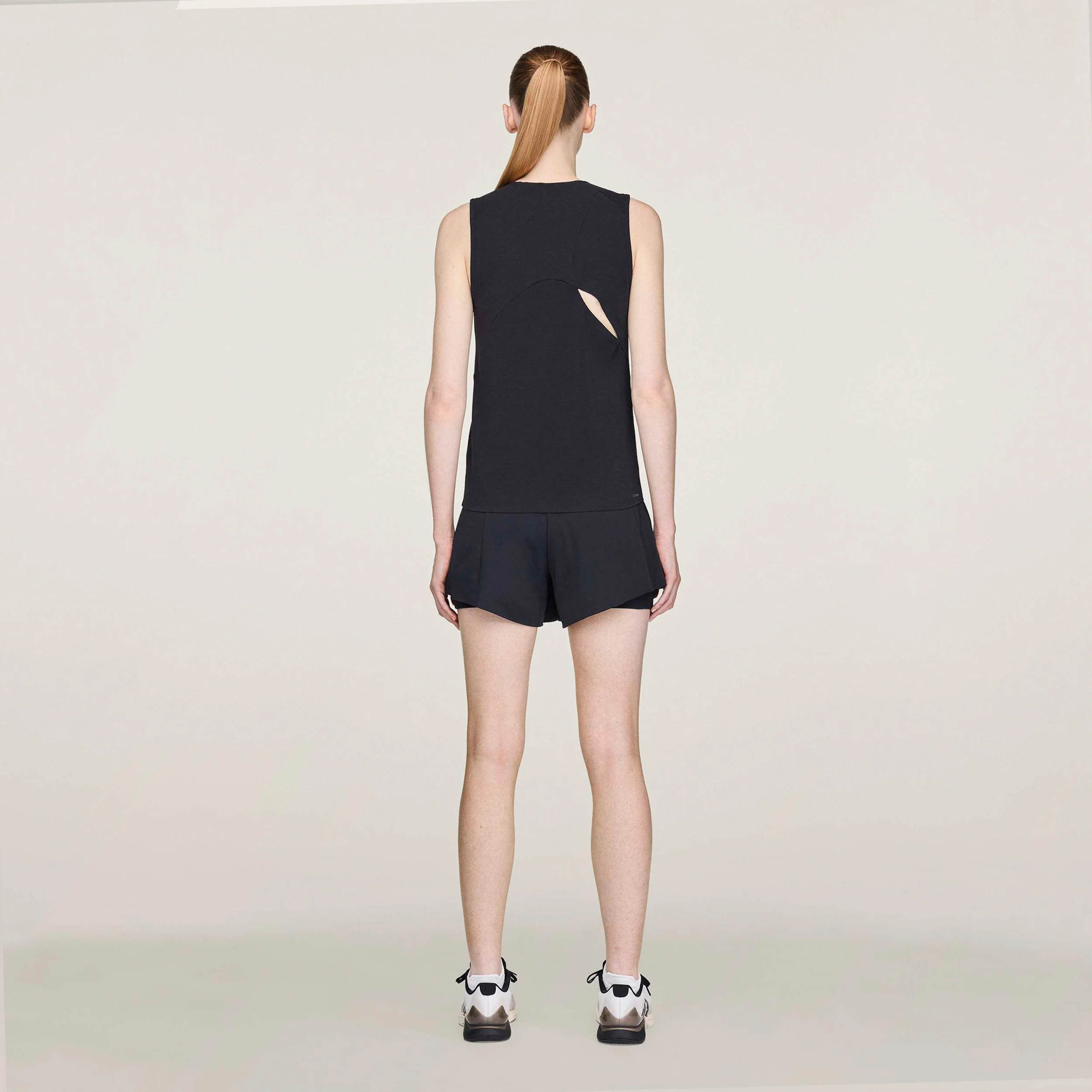 Y-3 Match Tank Top Kobiety-Czarny - Image 3