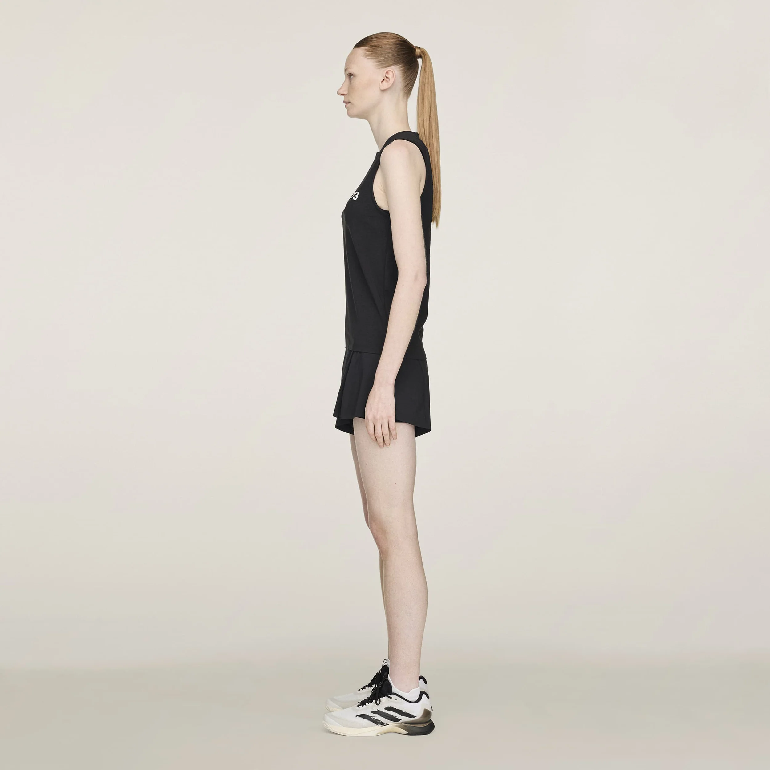 Y-3 Match Tank Top Kobiety-Czarny - Image 4