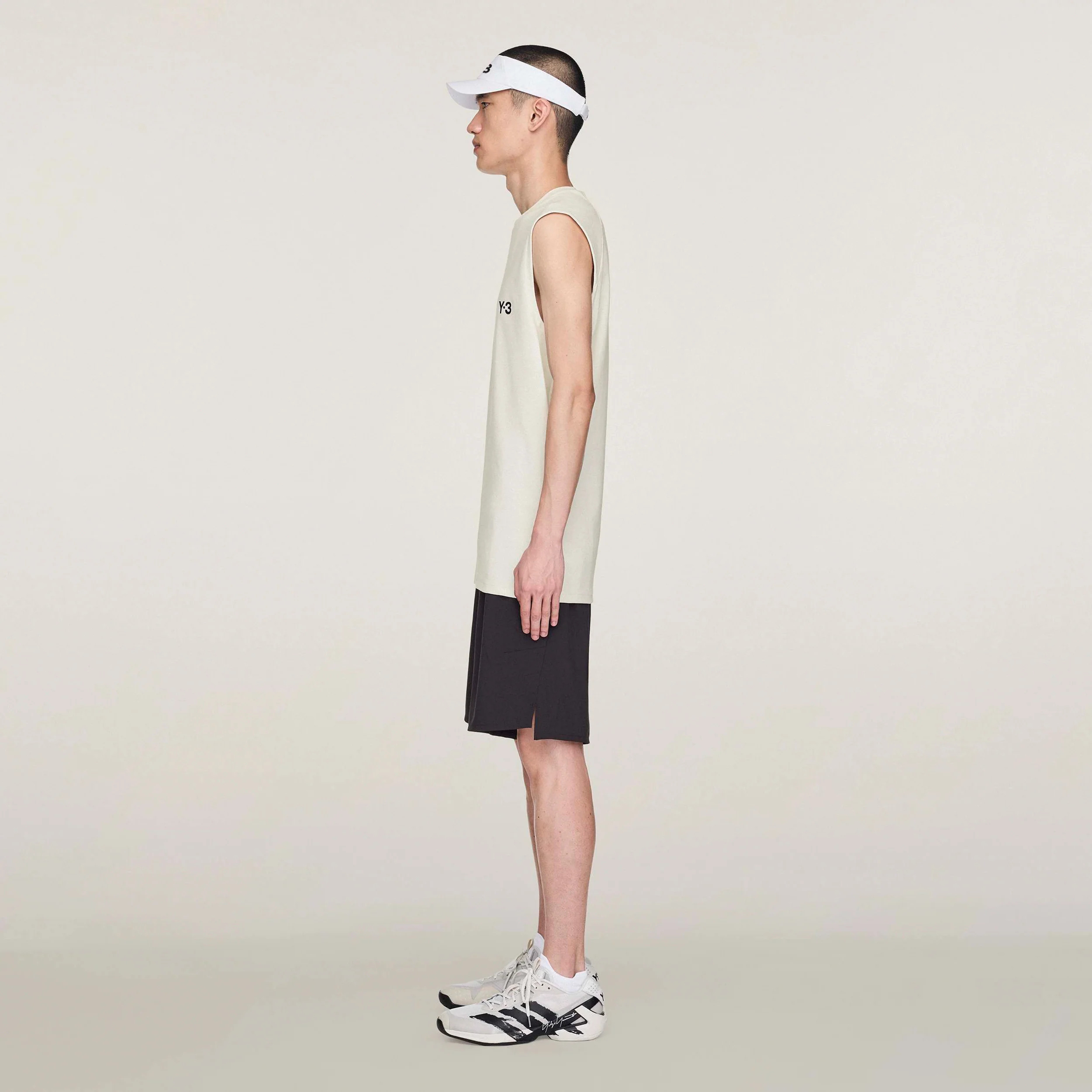 Y-3 Tank Top Mężczyźni-Krem,Wielokolorowy - Image 4