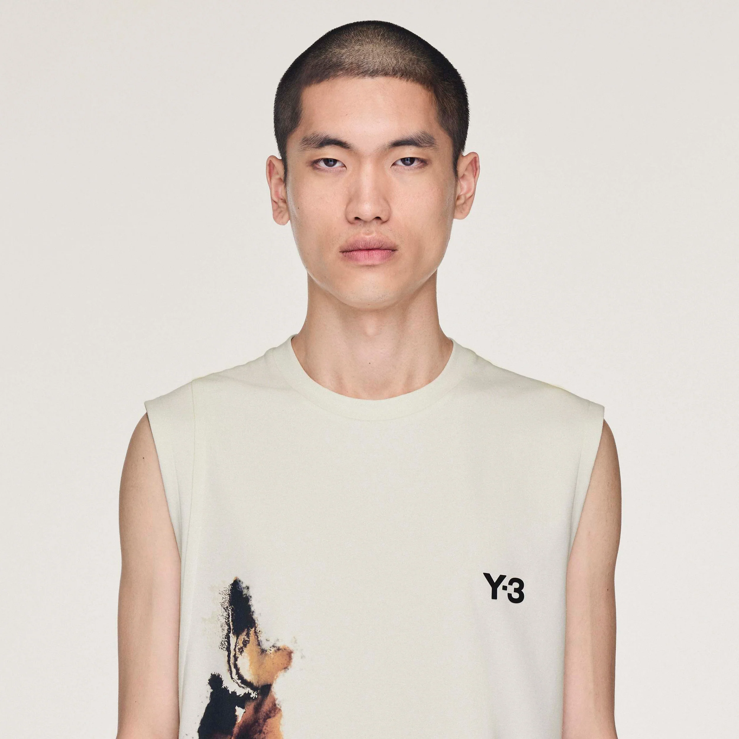 Y-3 Tank Top Mężczyźni-Krem,Wielokolorowy - Image 6