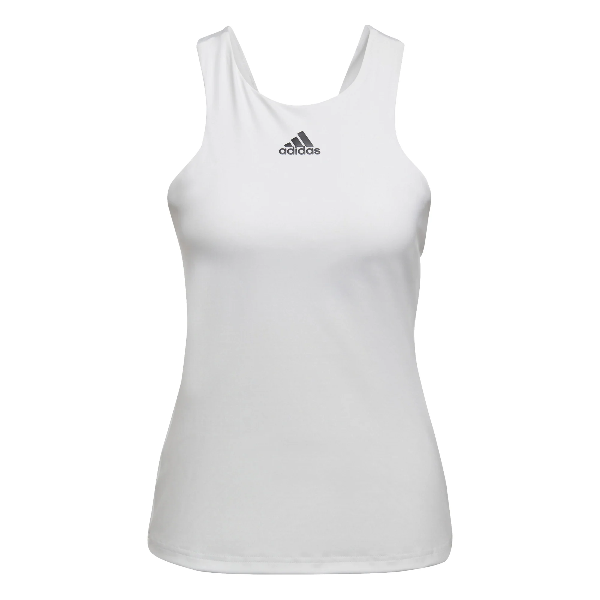 Y Tank Top Kobiety-Białe Aluminium