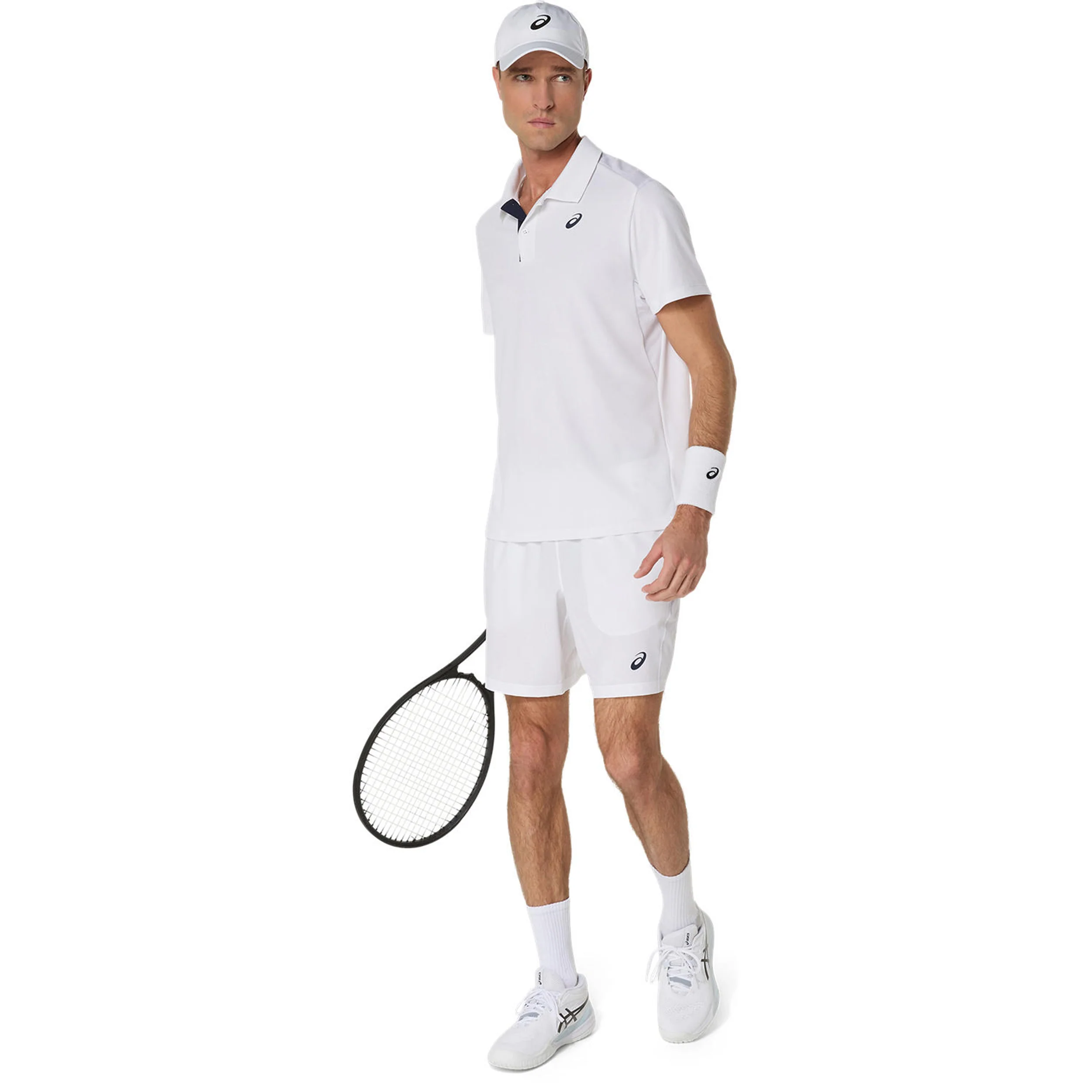 Court Polo Mężczyźni-biały - Image 9