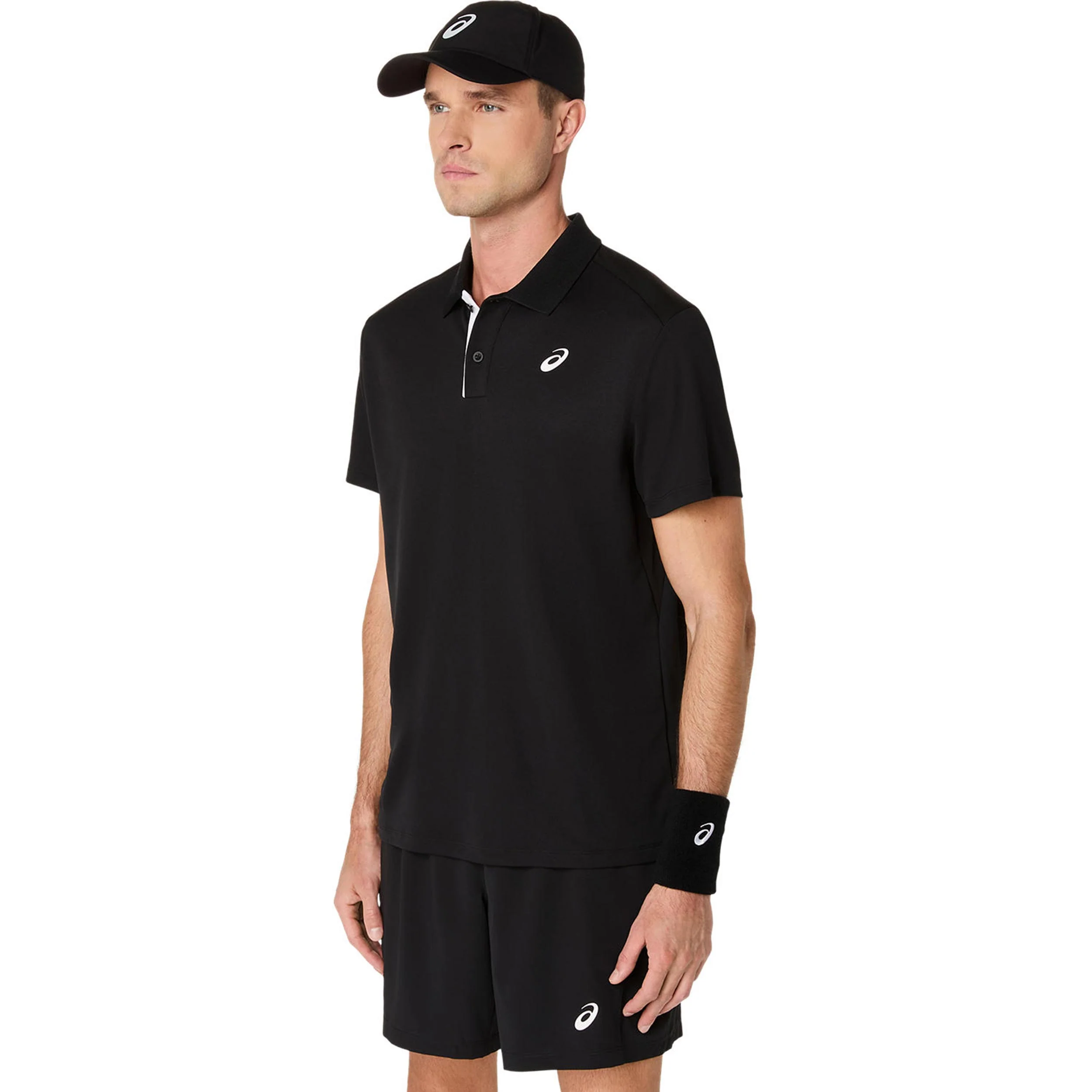 Court Polo Mężczyźni-czarny - Image 3