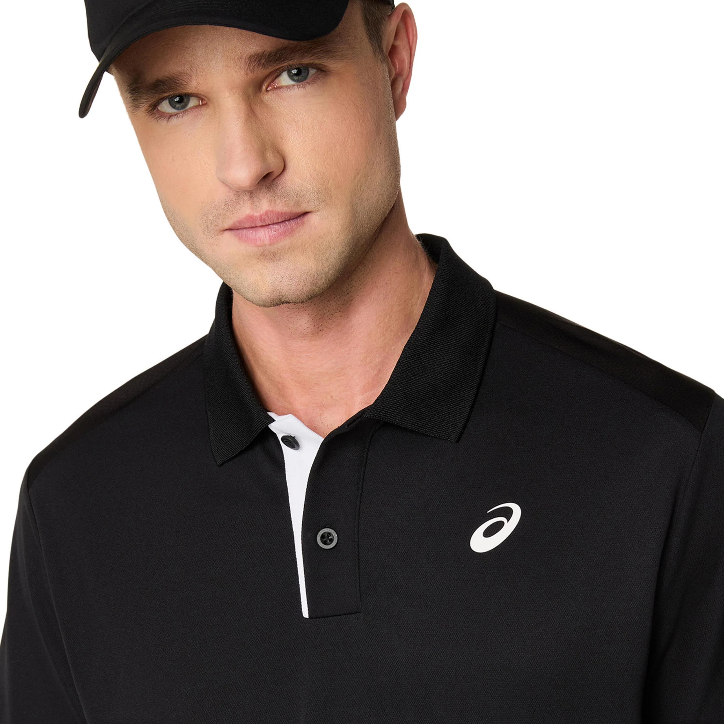 Court Polo Mężczyźni-czarny - Image 4