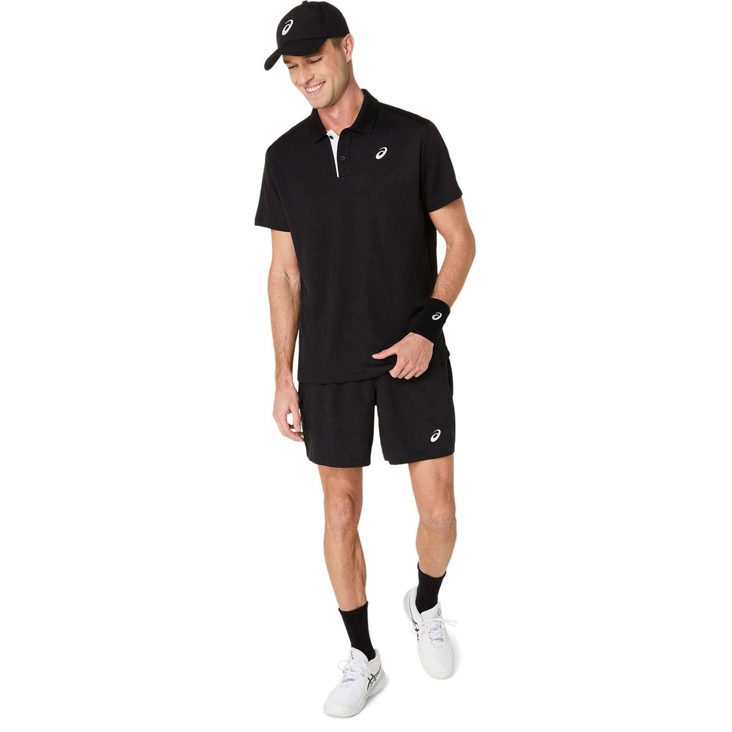 Court Polo Mężczyźni-czarny - Image 5