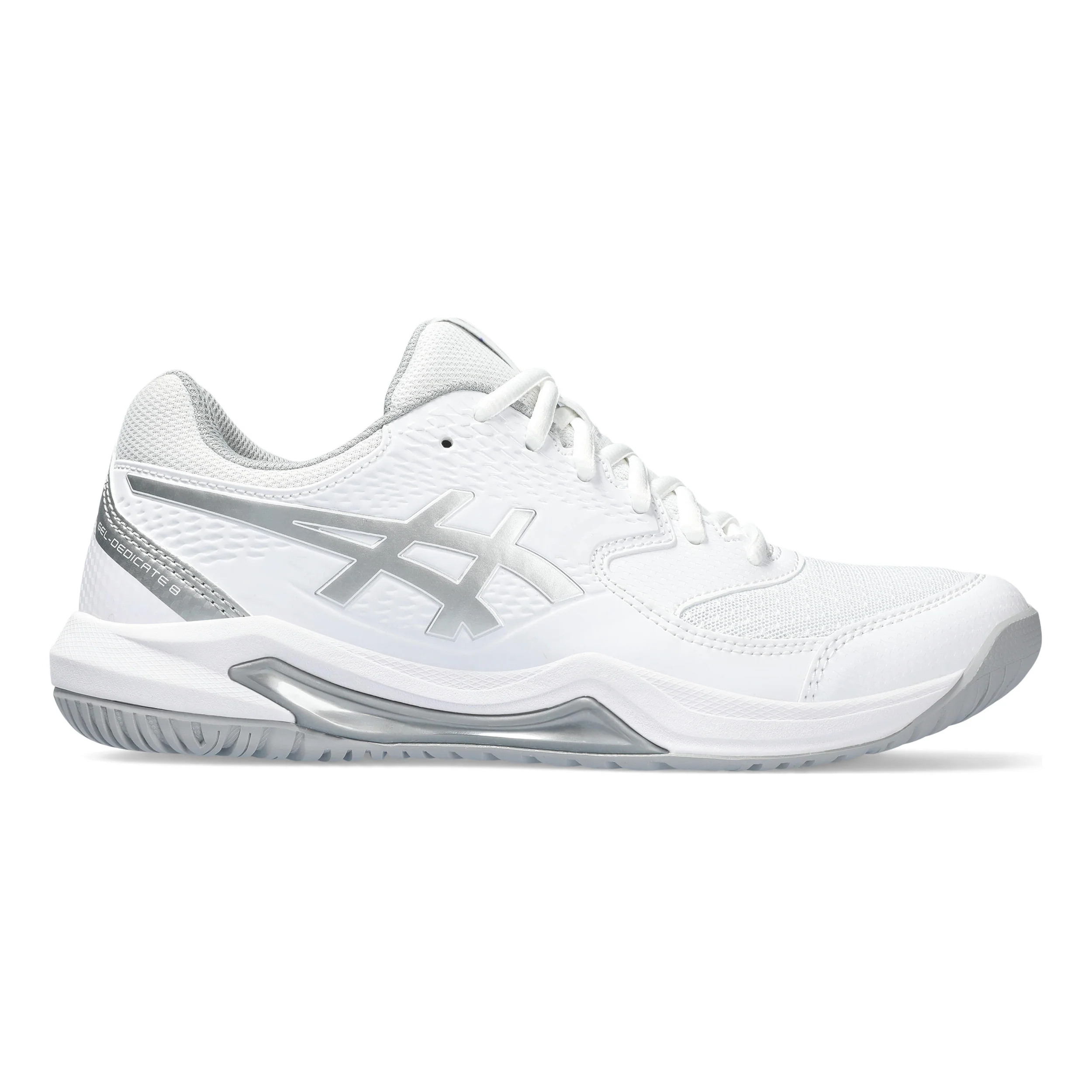 Gel-Dedicate 8 buty do tenisa allcourt Kobiety - biały, srebrny