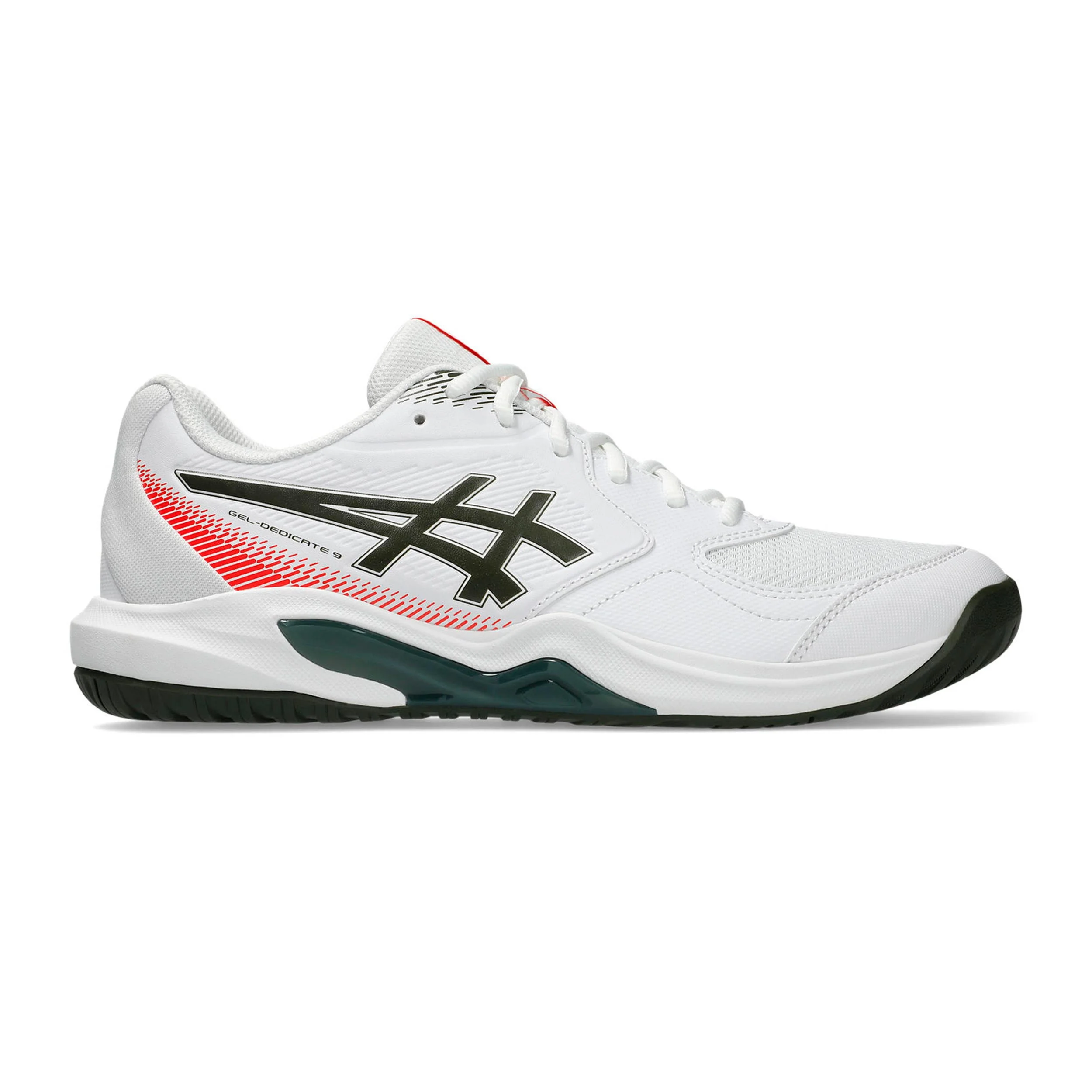Gel-Dedicate 9 buty do tenisa allcourt Mężczyźni - biały, petrolowy
