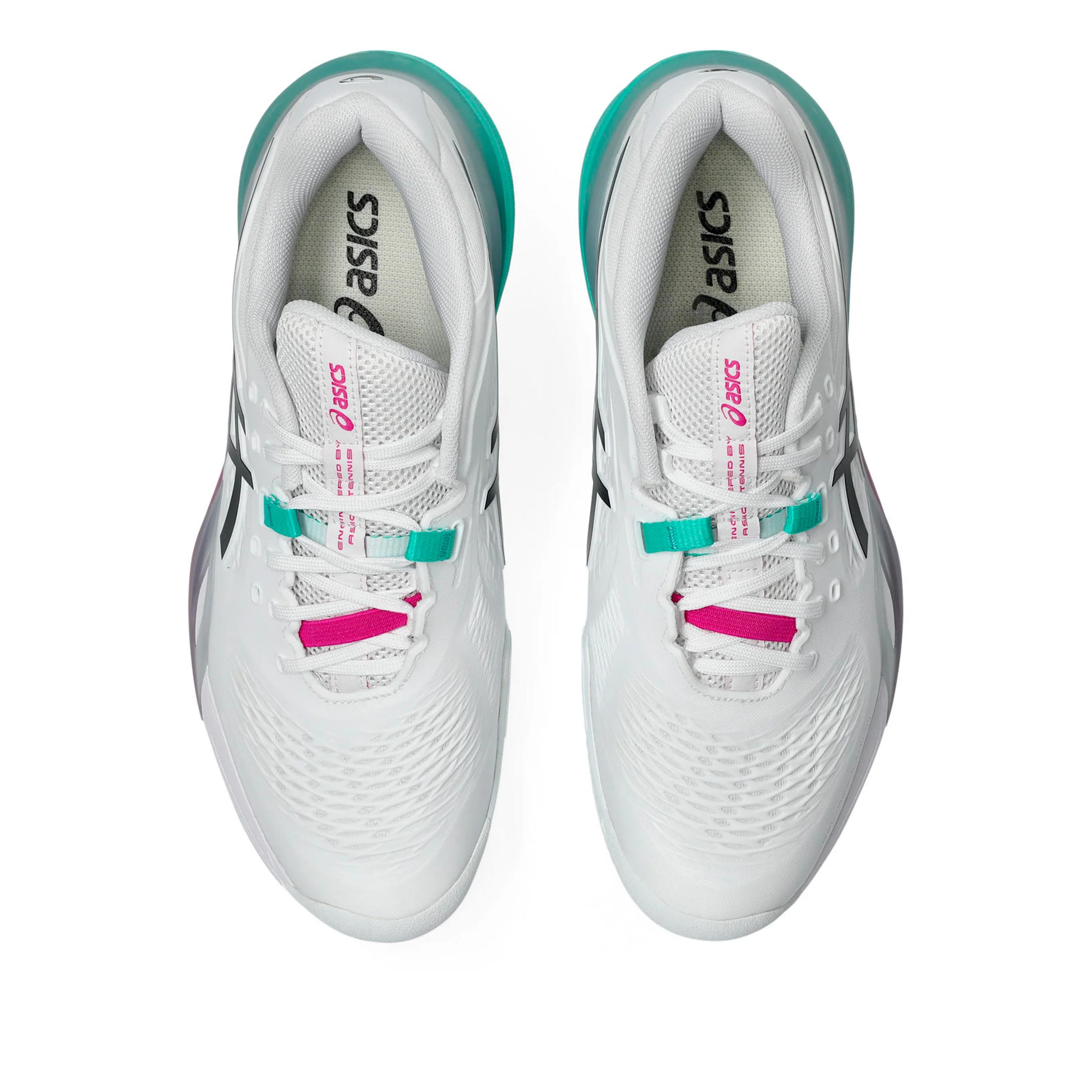 Gel-Resolution X buty do tenisa ziemnego Mężczyźni - biały, różowy - Image 3