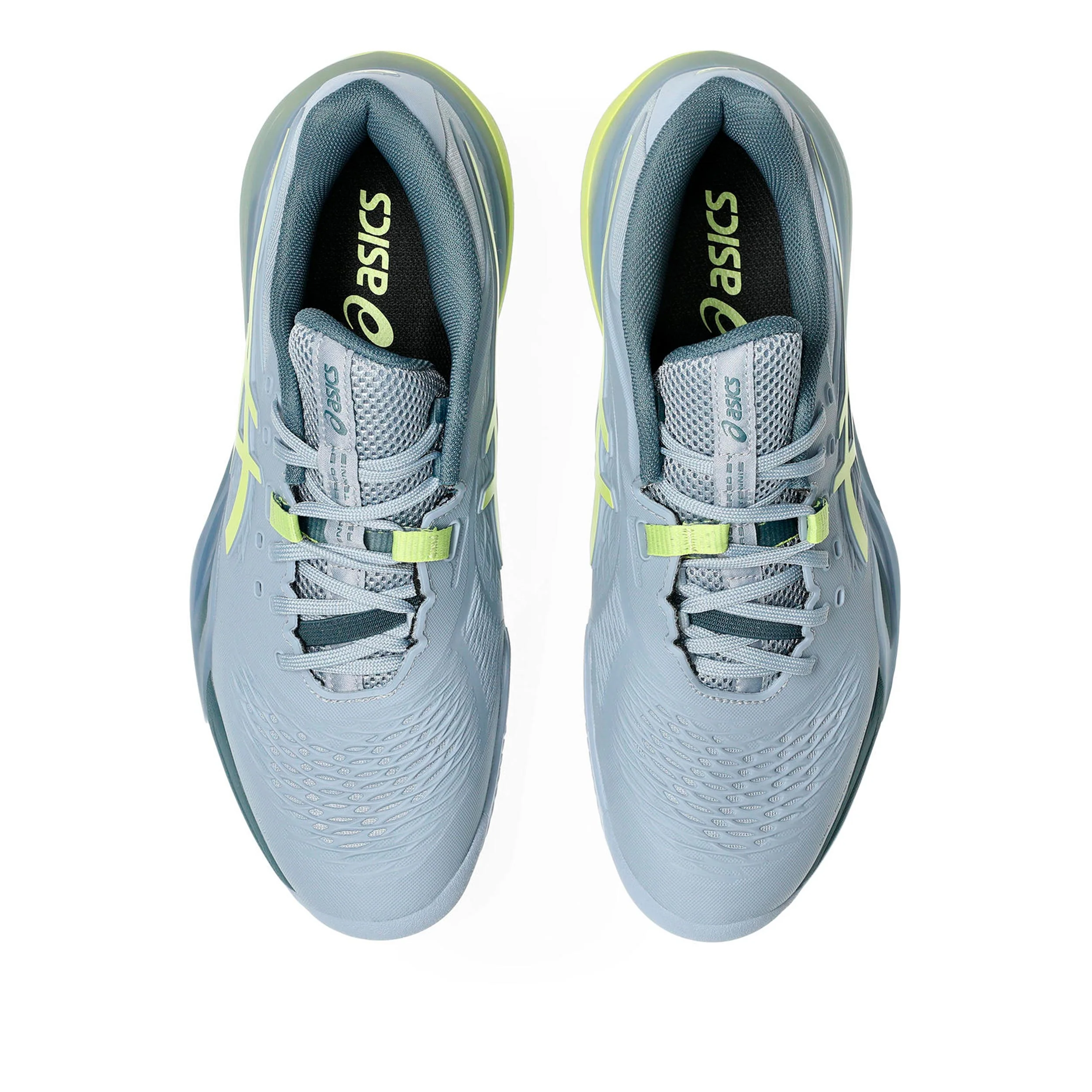 Gel-Resolution X buty do tenisa ziemnego Mężczyźni - szary, zieleń - Image 3