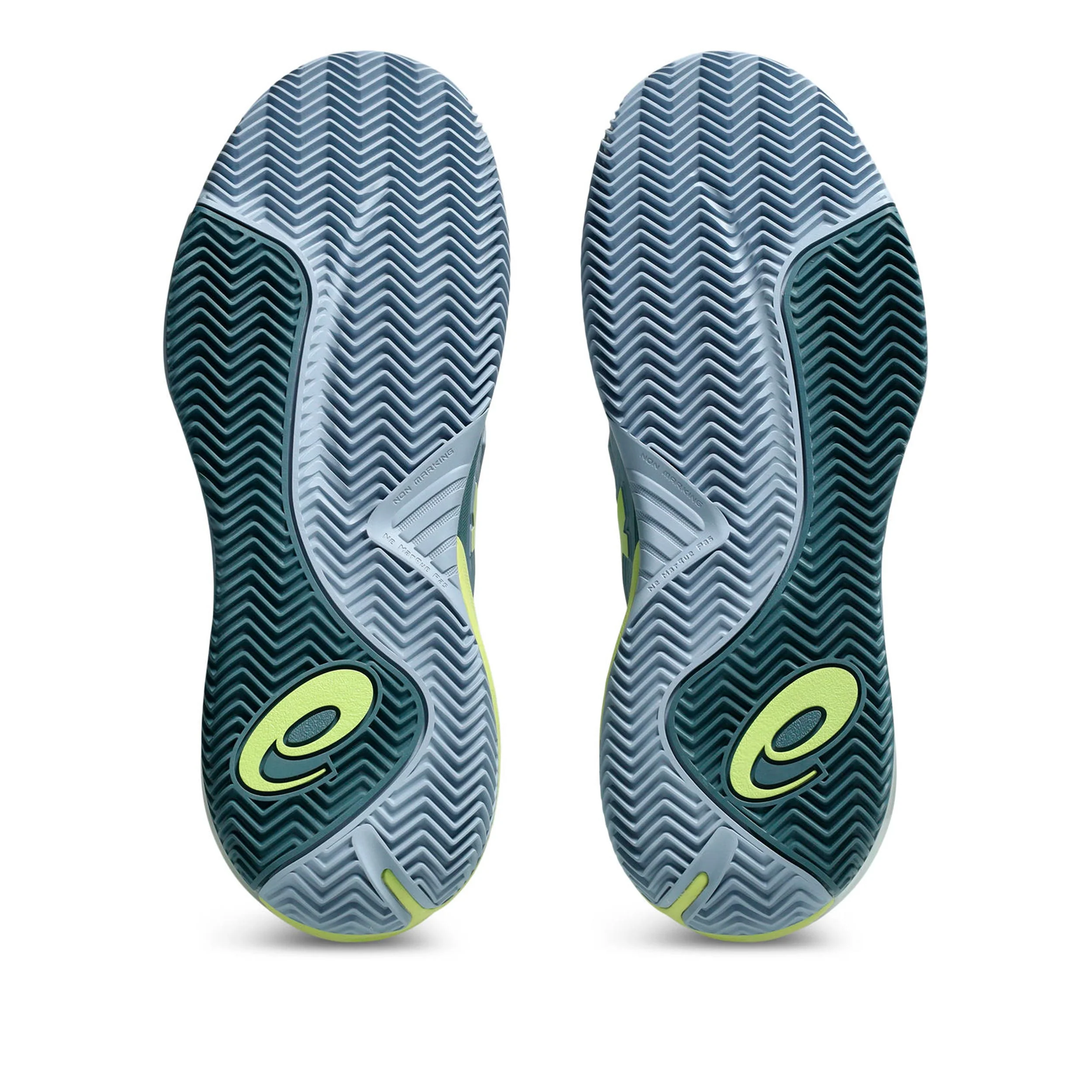 Gel-Resolution X buty do tenisa ziemnego Mężczyźni - szary, zieleń - Image 4