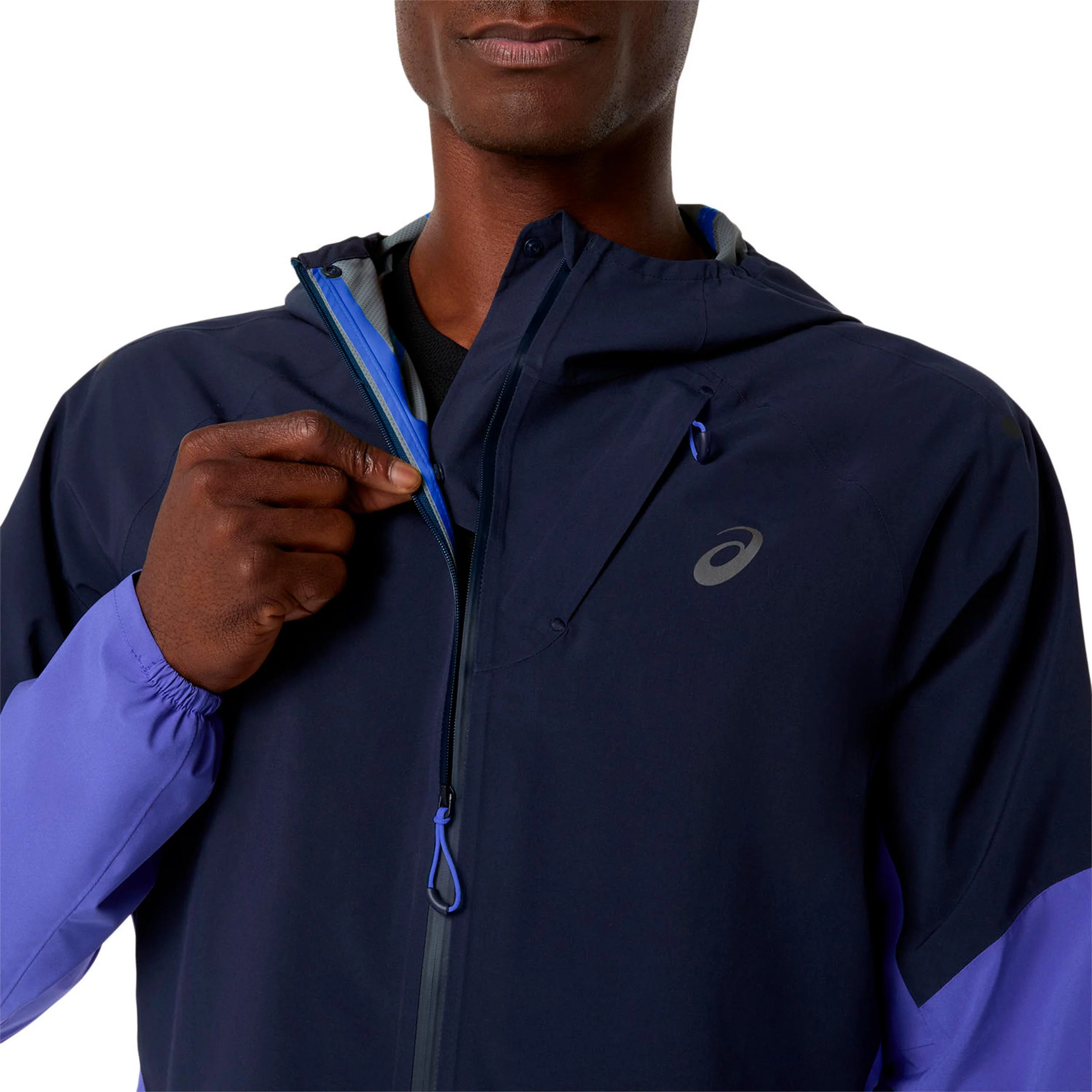 Metarun Waterproof  Kurtka do biegania Mężczyźni - ciemnoniebieski, niebieski - Image 7