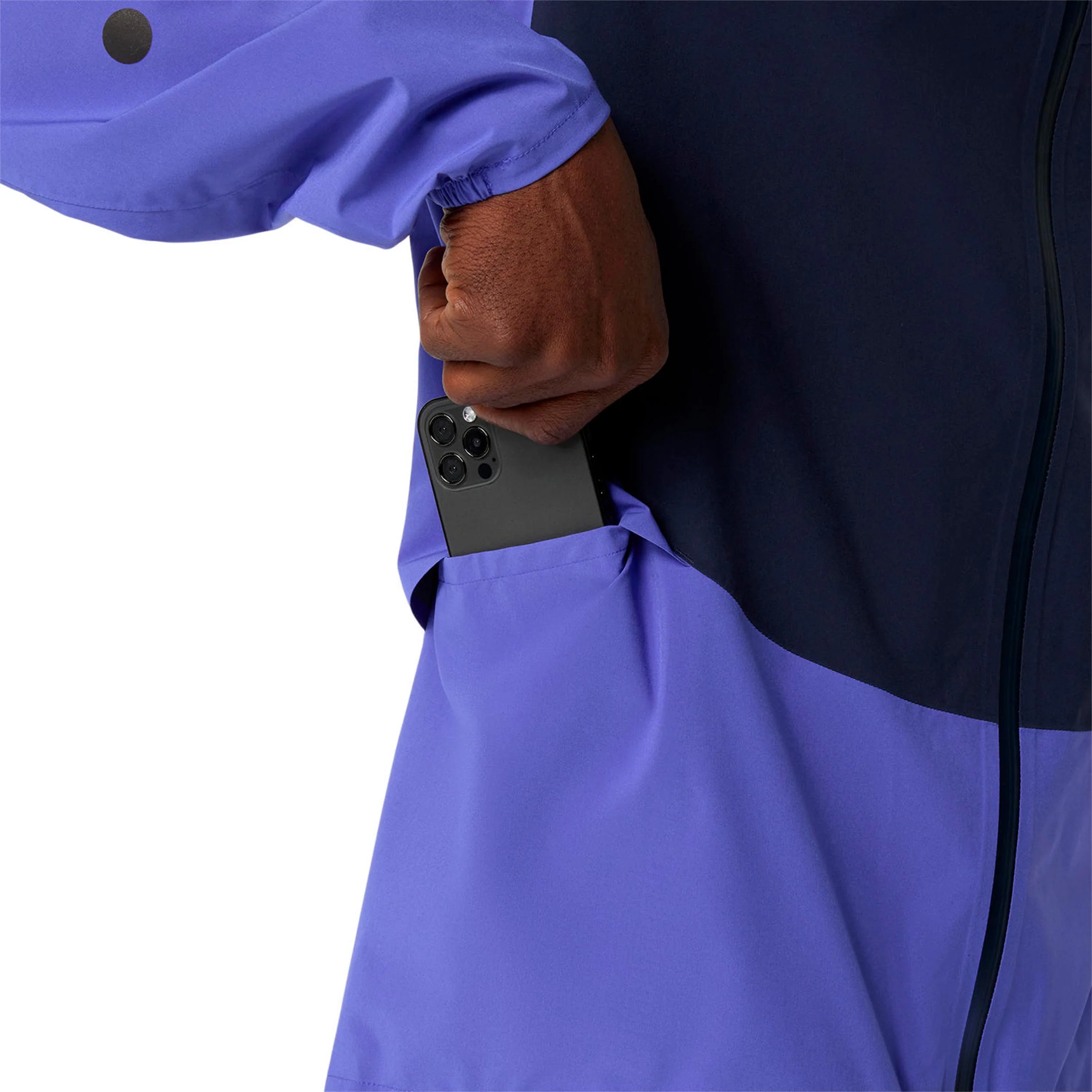 Metarun Waterproof  Kurtka do biegania Mężczyźni - ciemnoniebieski, niebieski - Image 9