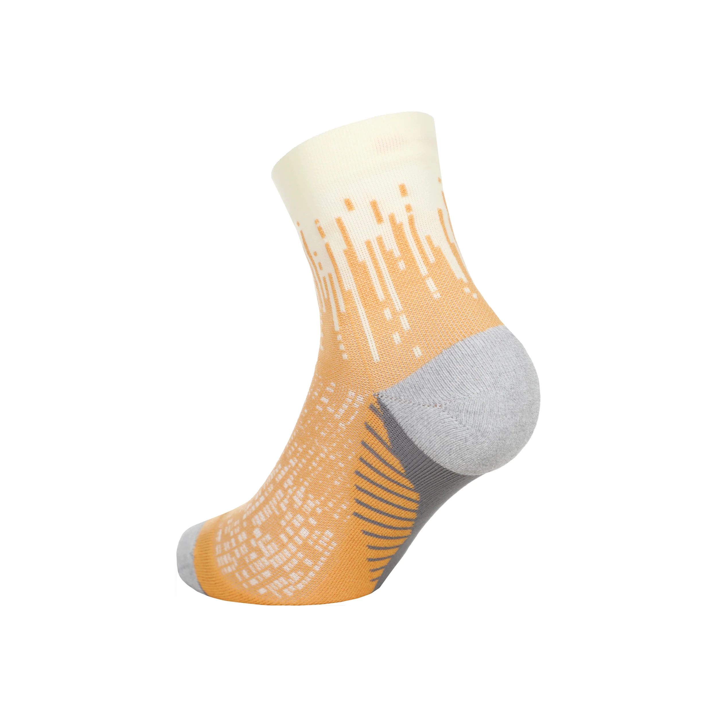 Performance Run Quarter Skarpety do biegania Unisex - krem, sand - Image 2