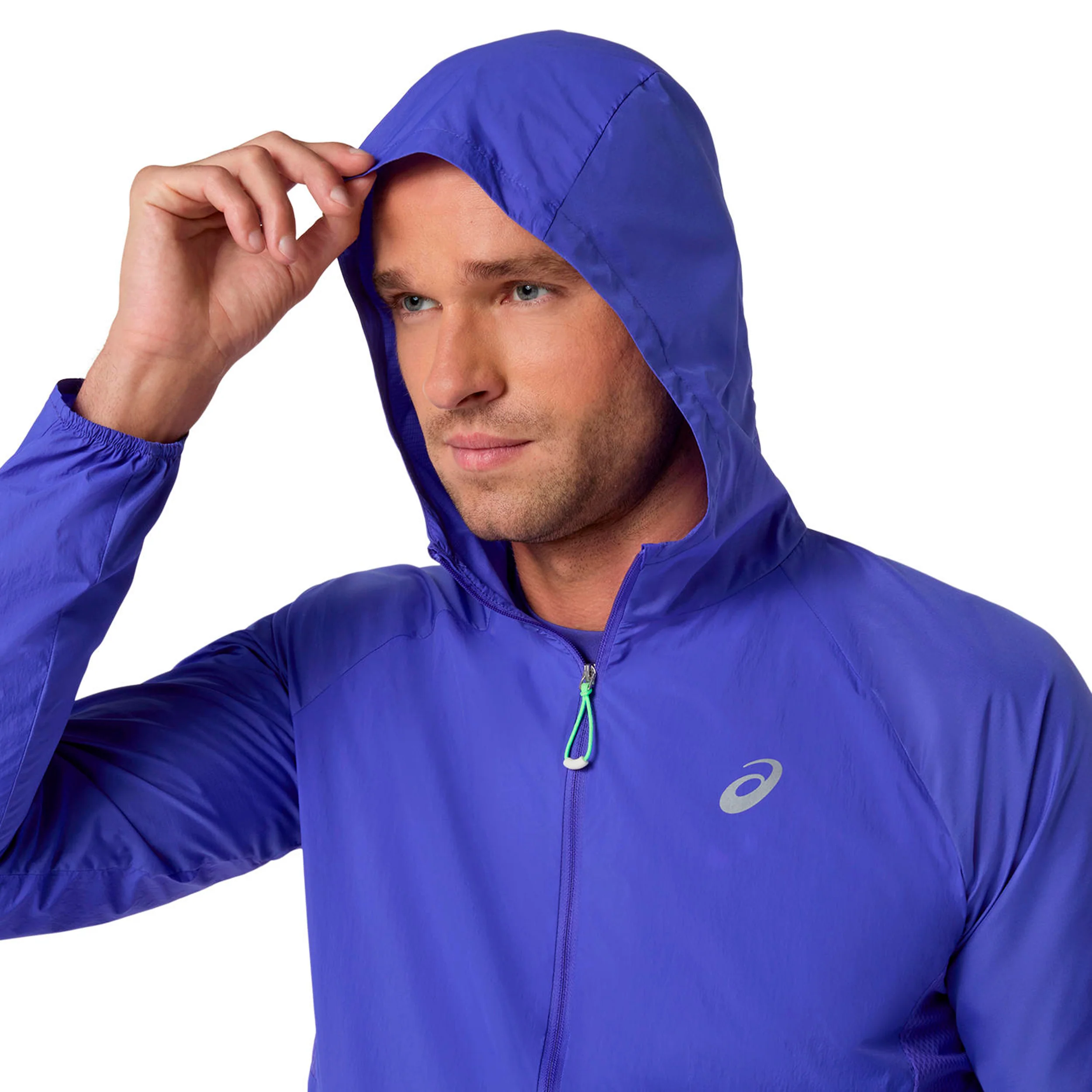 Road Packable Jacket Kurtka do biegania Mężczyźni - niebieski, zieleń - Image 4