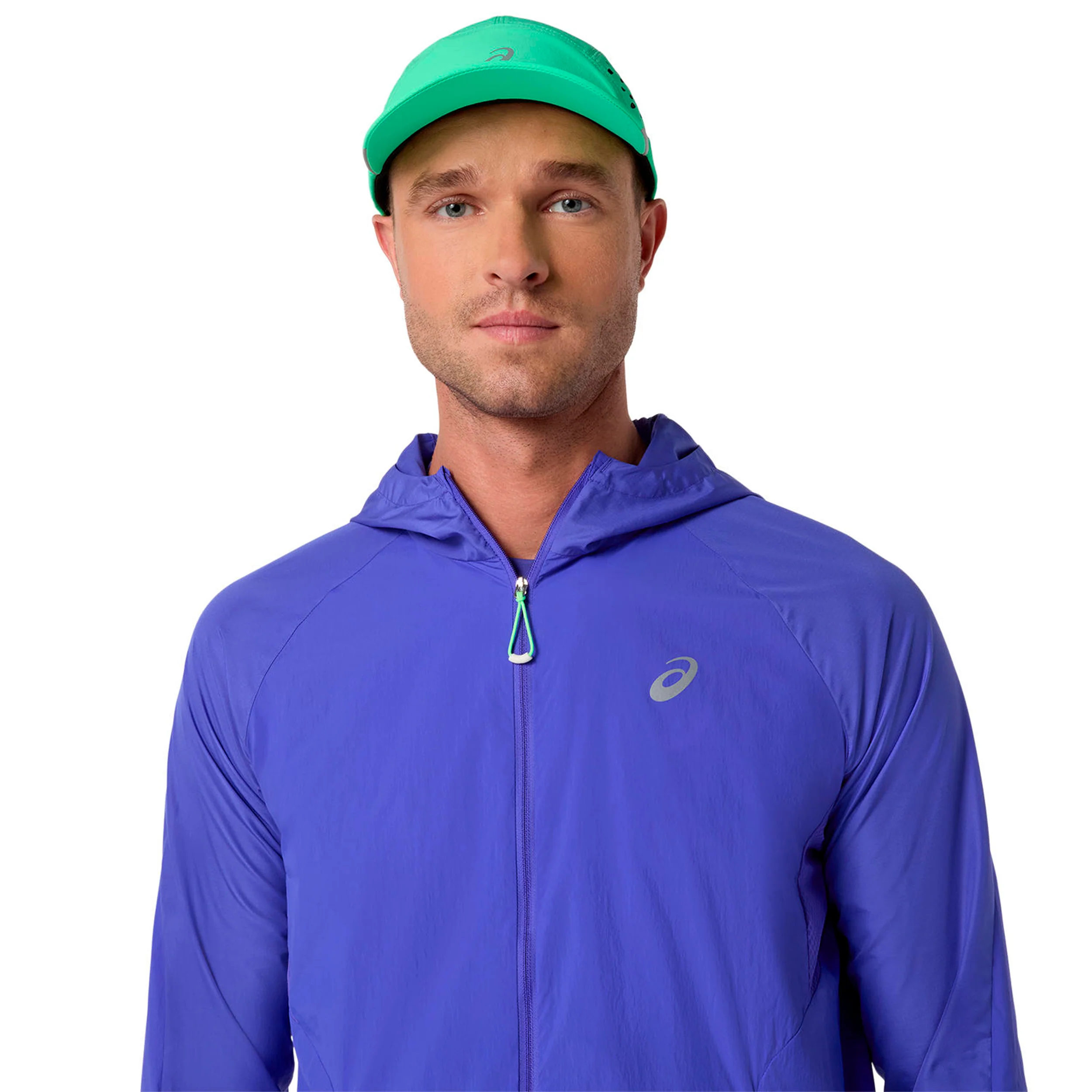 Road Packable Jacket Kurtka do biegania Mężczyźni - niebieski, zieleń - Image 5