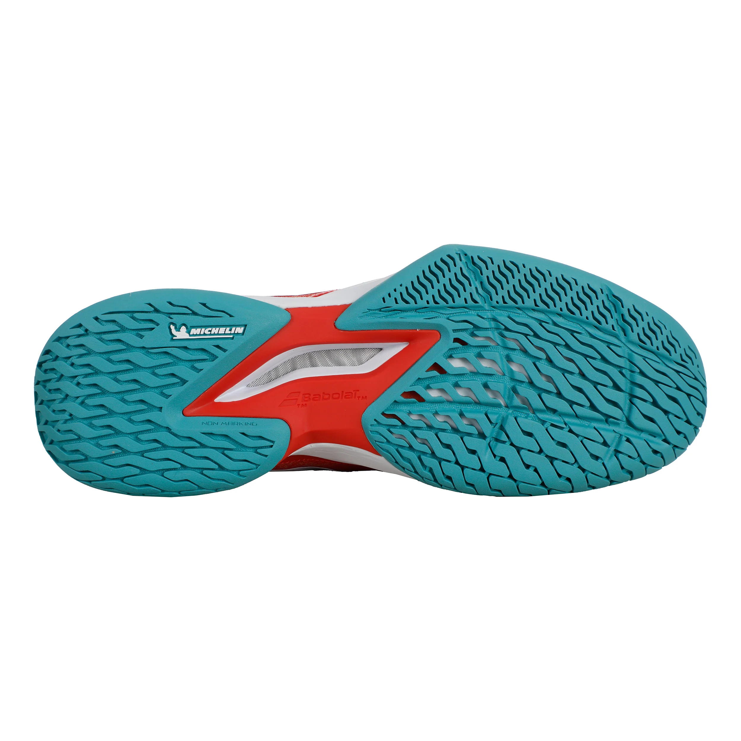 Jet Mach 3 Buty Do Tenisa Allcourt Kobiety-Koral,Zieleń - Image 4