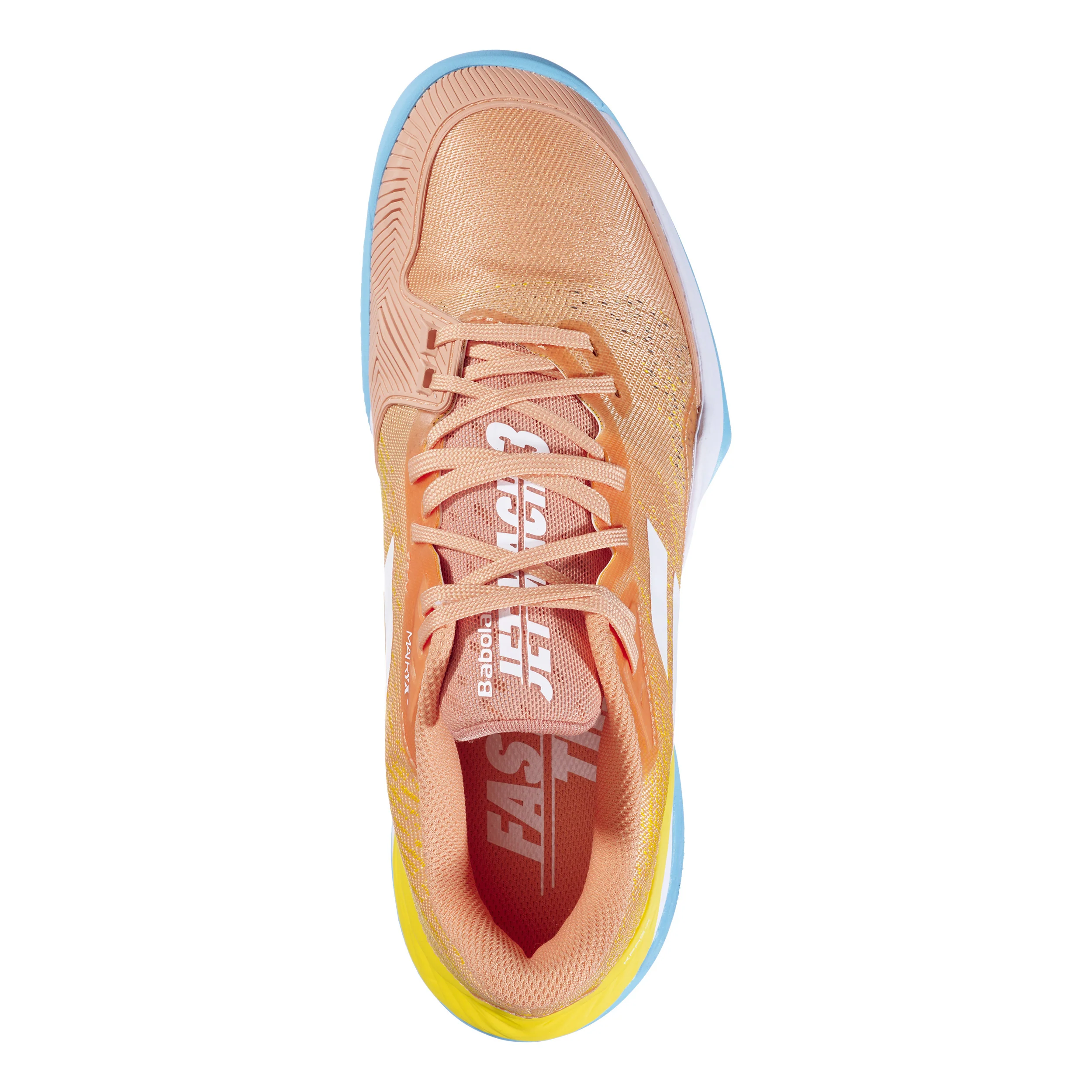 Jet Mach 3 Buty Do Tenisa Ziemnego Kobiety-Morela,Żółty - Image 3