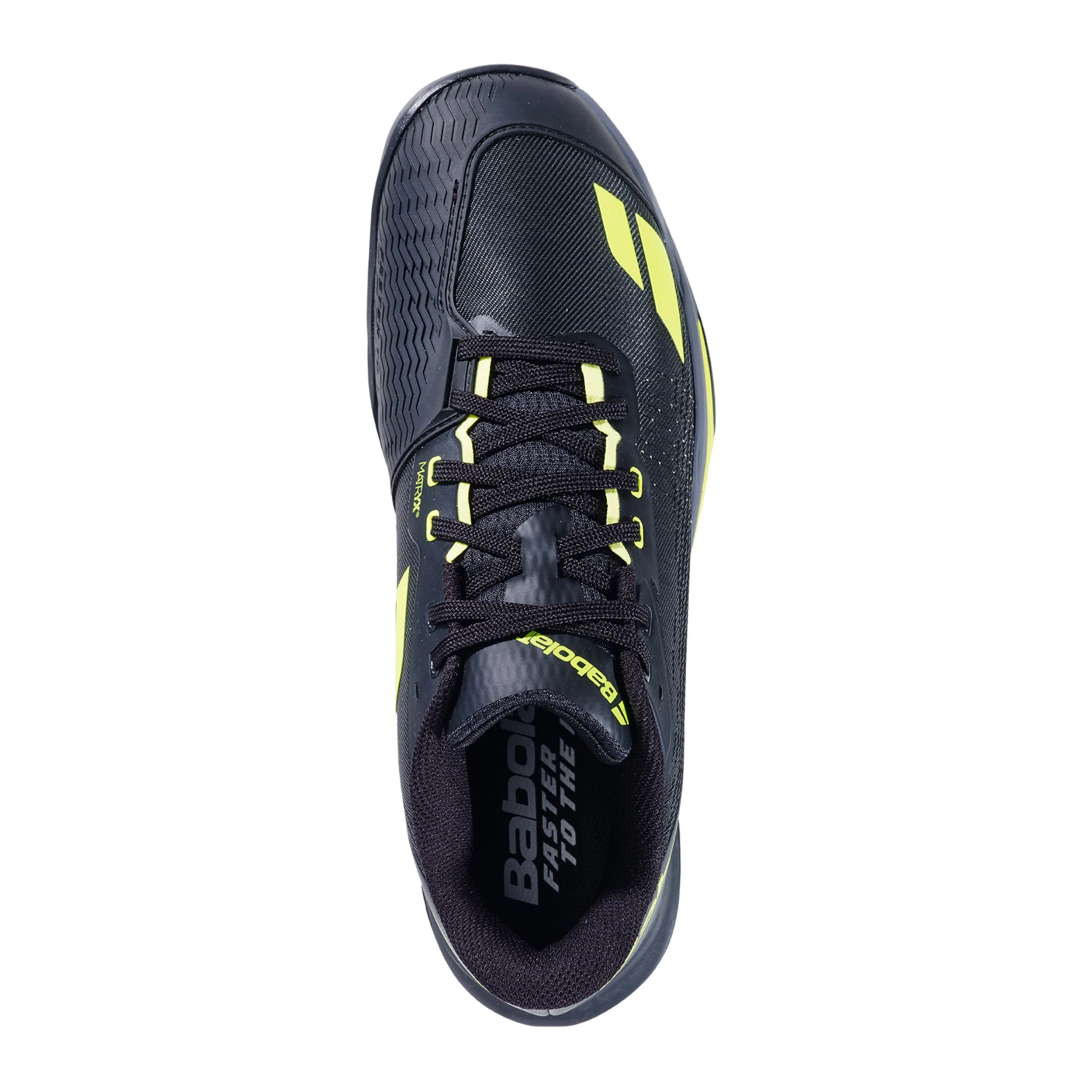 Jet Mach 4 buty do tenisa allcourt Mężczyźni - czarny, neonowy żółty - Image 3