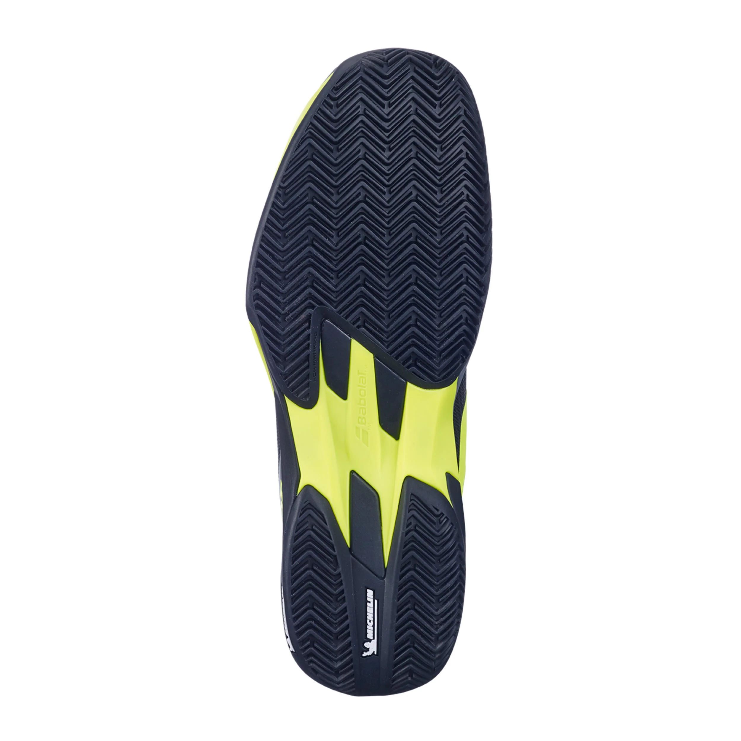 Jet Mach 4 buty do tenisa ziemnego Mężczyźni - czarny, neonowy żółty - Image 4