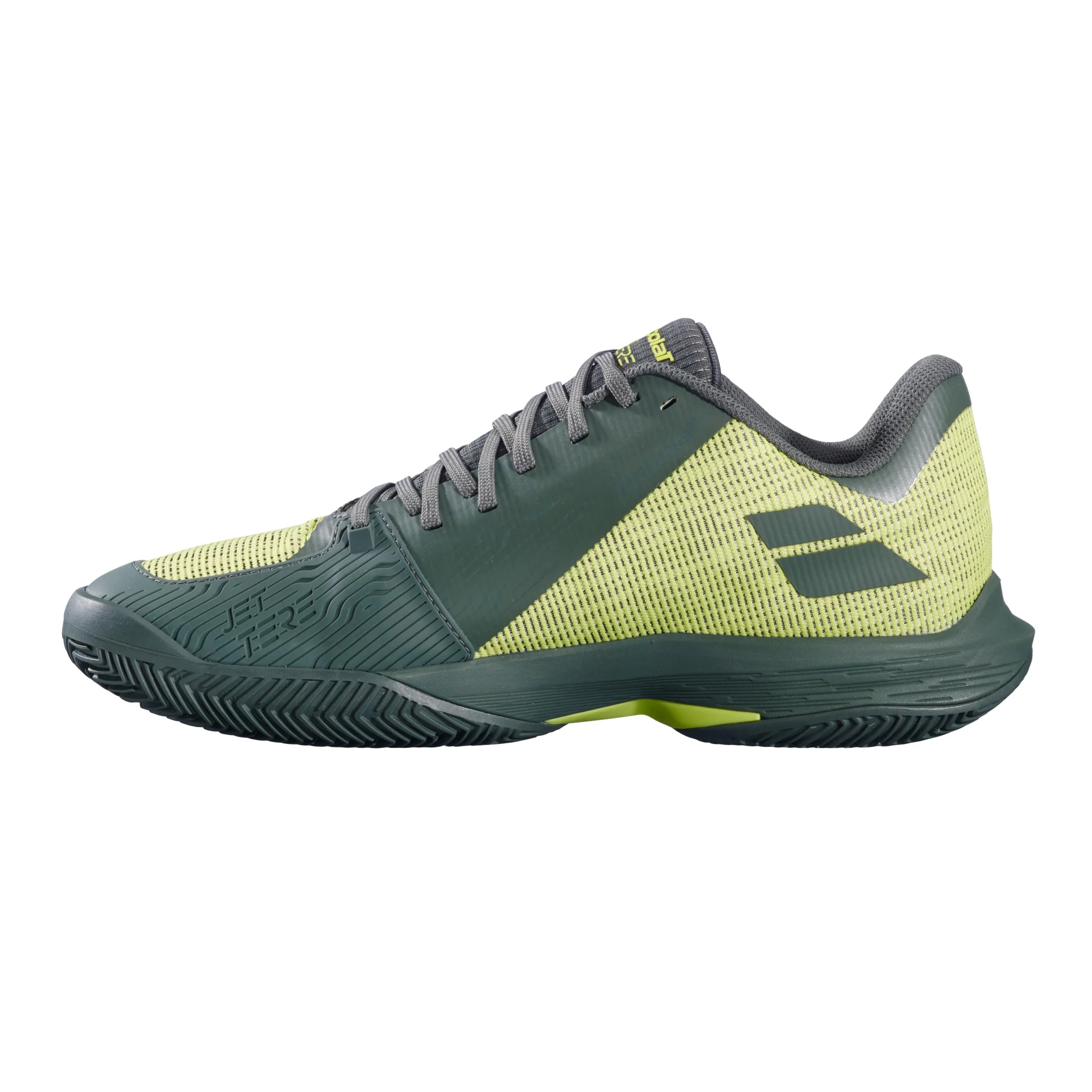 JET TERE 2 CLY buty do tenisa ziemnego Mężczyźni-limonka, oliwka - Image 2
