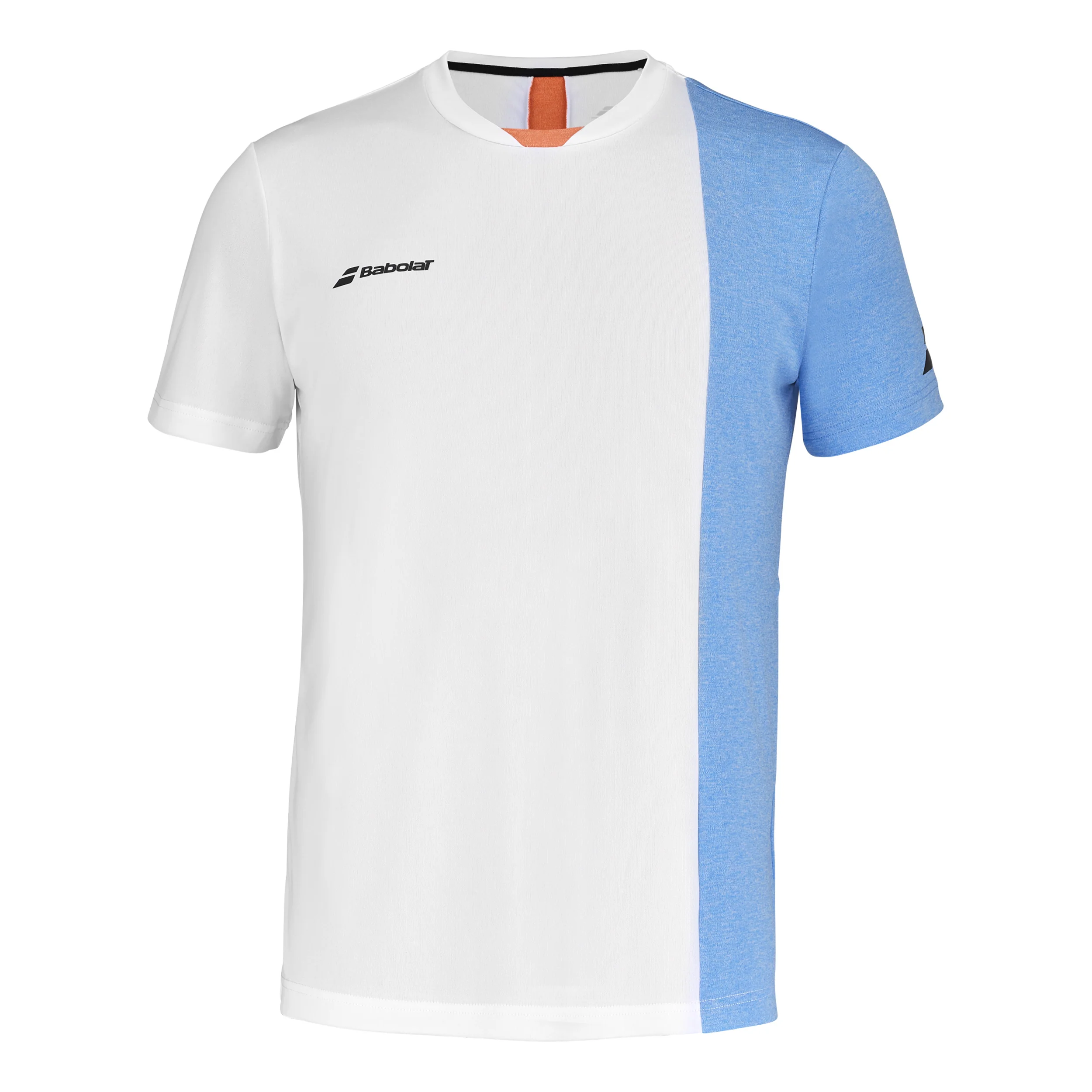 Play Crew Neck Koszulka Mężczyźni - biały, jasnoniebieski