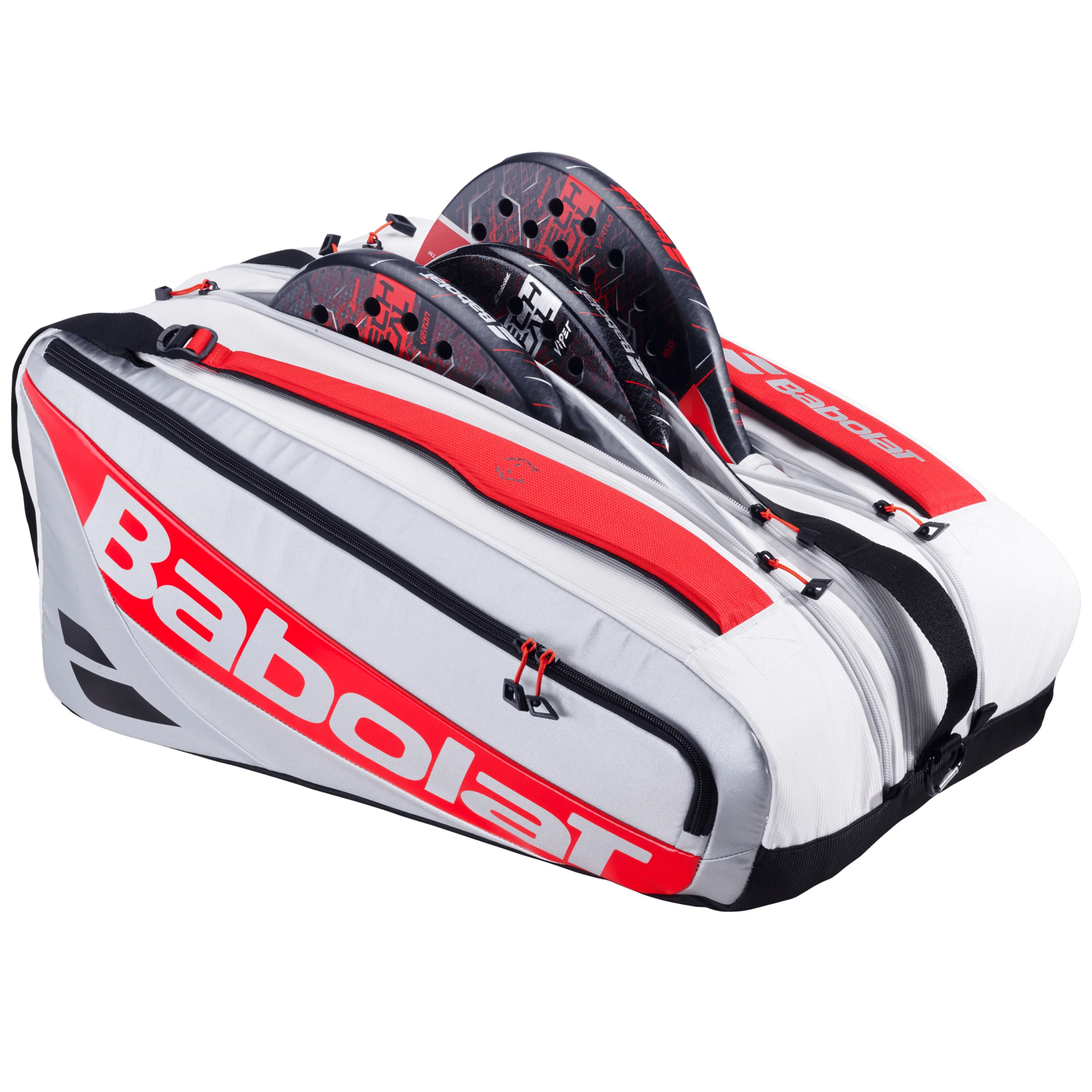 Pro Juan Lebron 2025 Torba Na Rakiete Do Padla-Biały,Srebrny - Image 3