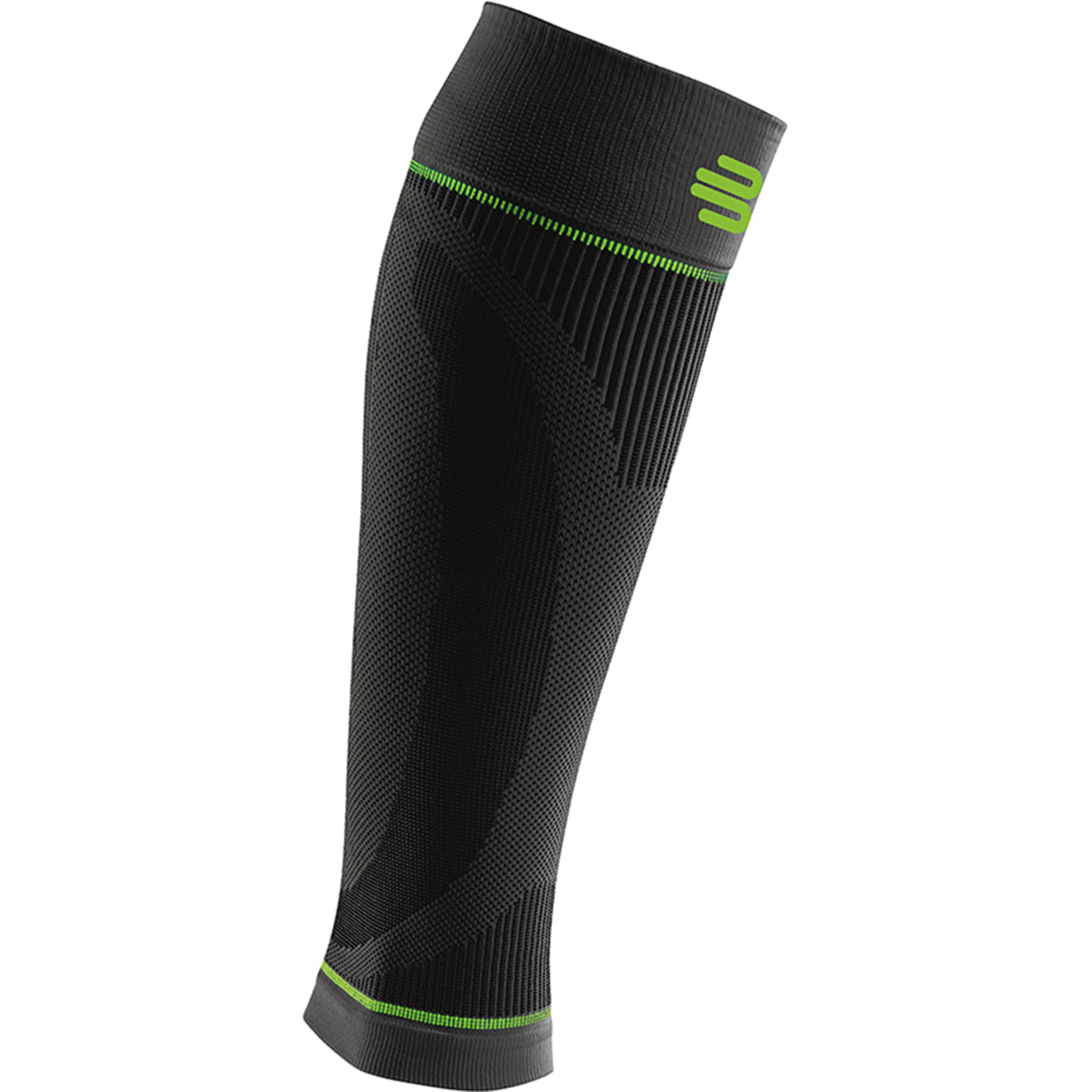 Sports Compression Sleeves Lower Leg (short) Bandaż-Czarny