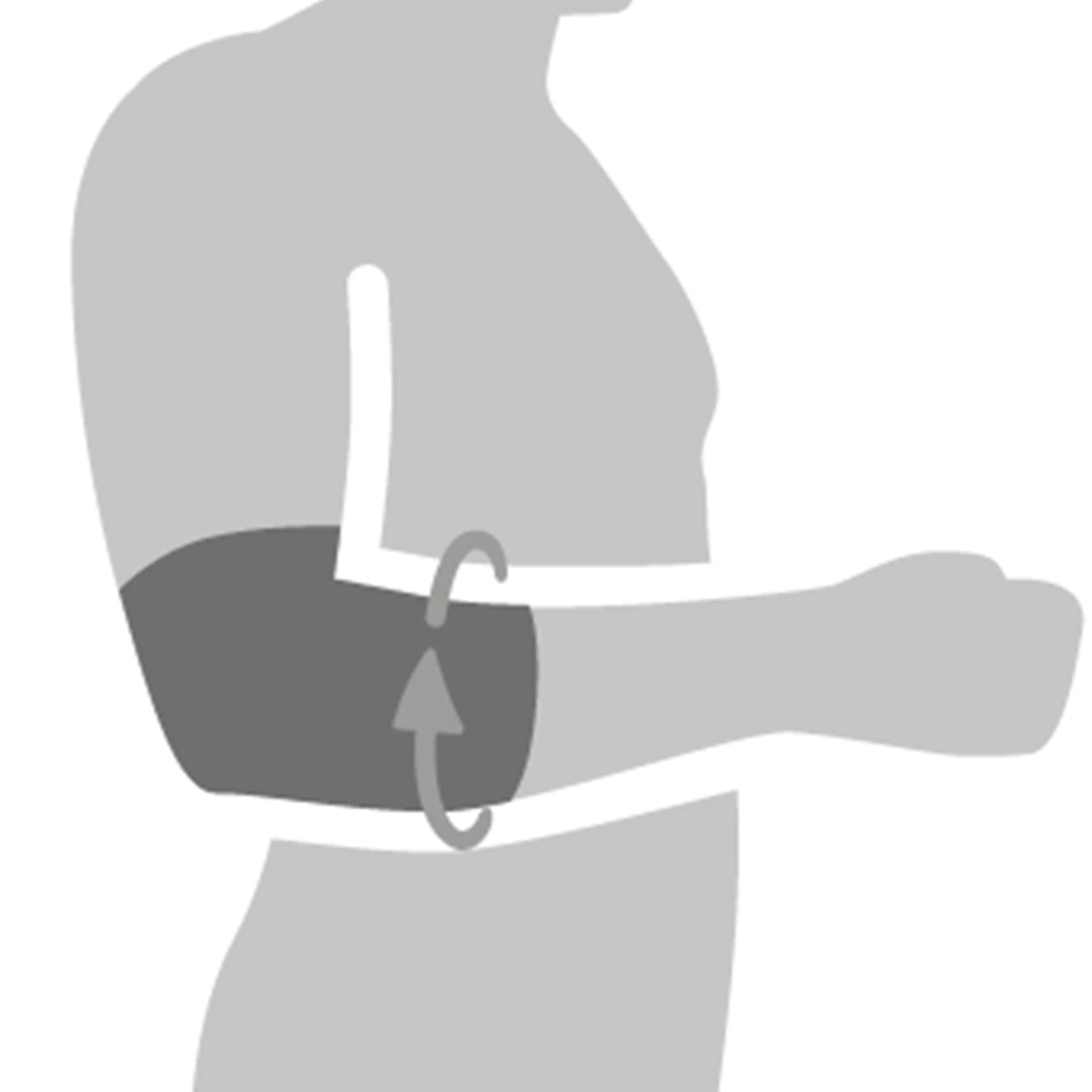 Sports Elbow Support Bandaż Na Łokieć-Czarny - Image 3