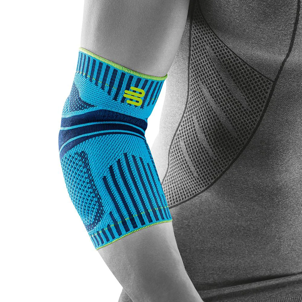 Sports Elbow Support Bandaż Na Łokieć-Turkus,Ciemnoniebieski - Image 2