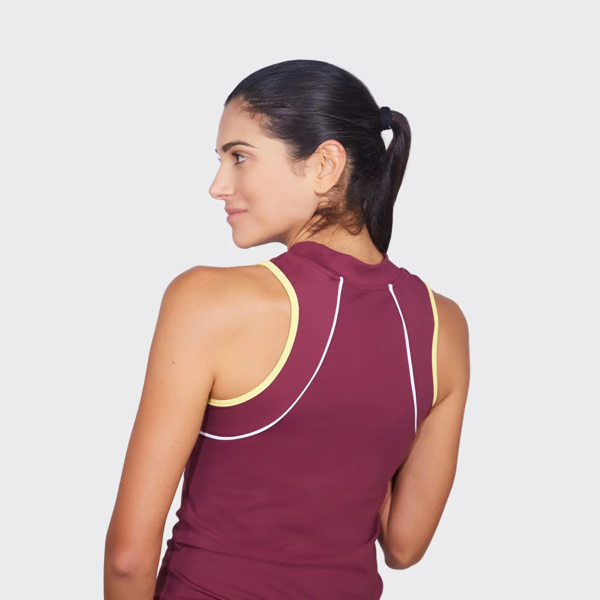 Gaia Tank top Kobiety-ciemnoczerwony - Image 5
