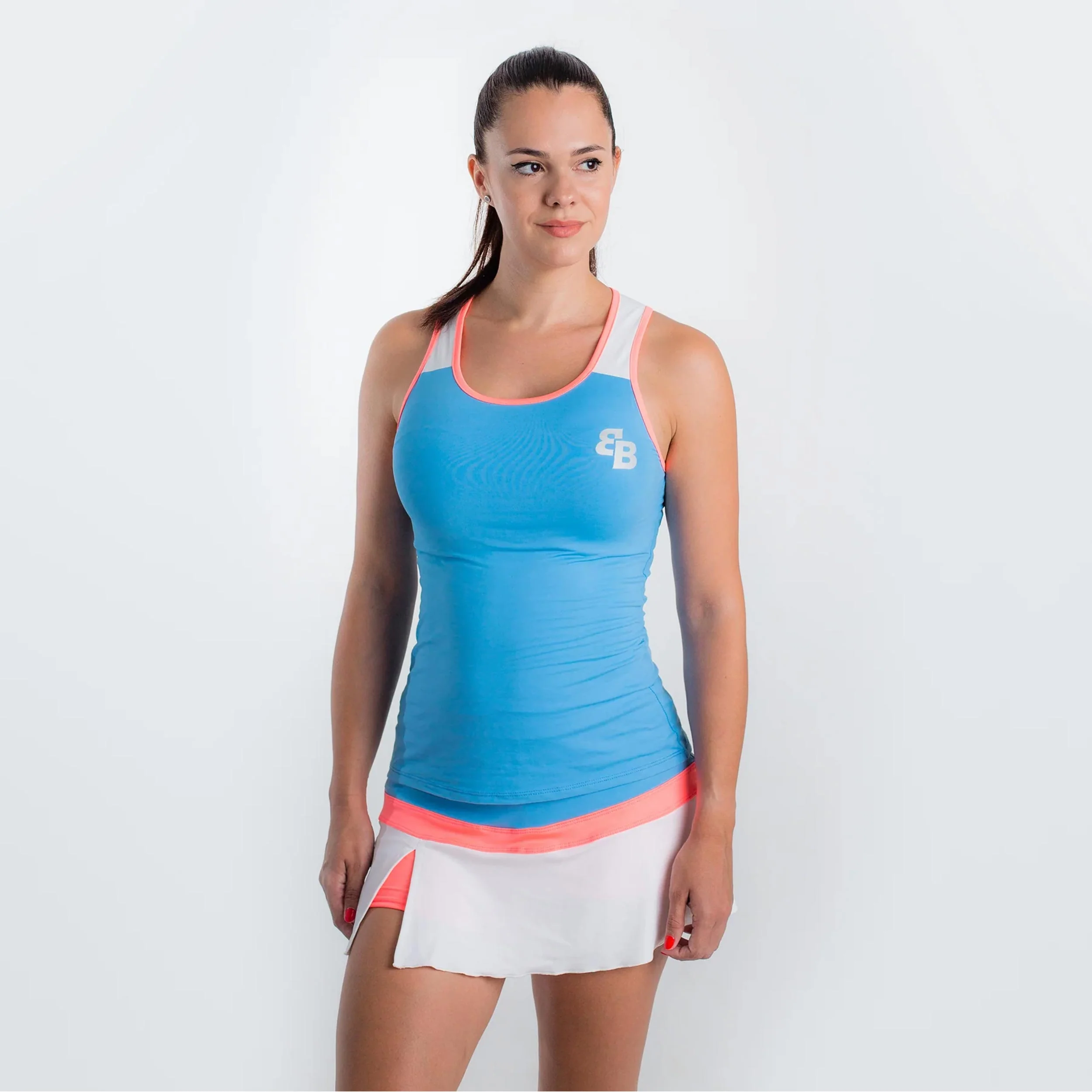 Shanghai Tank Top Kobiety-Niebieski - Image 3