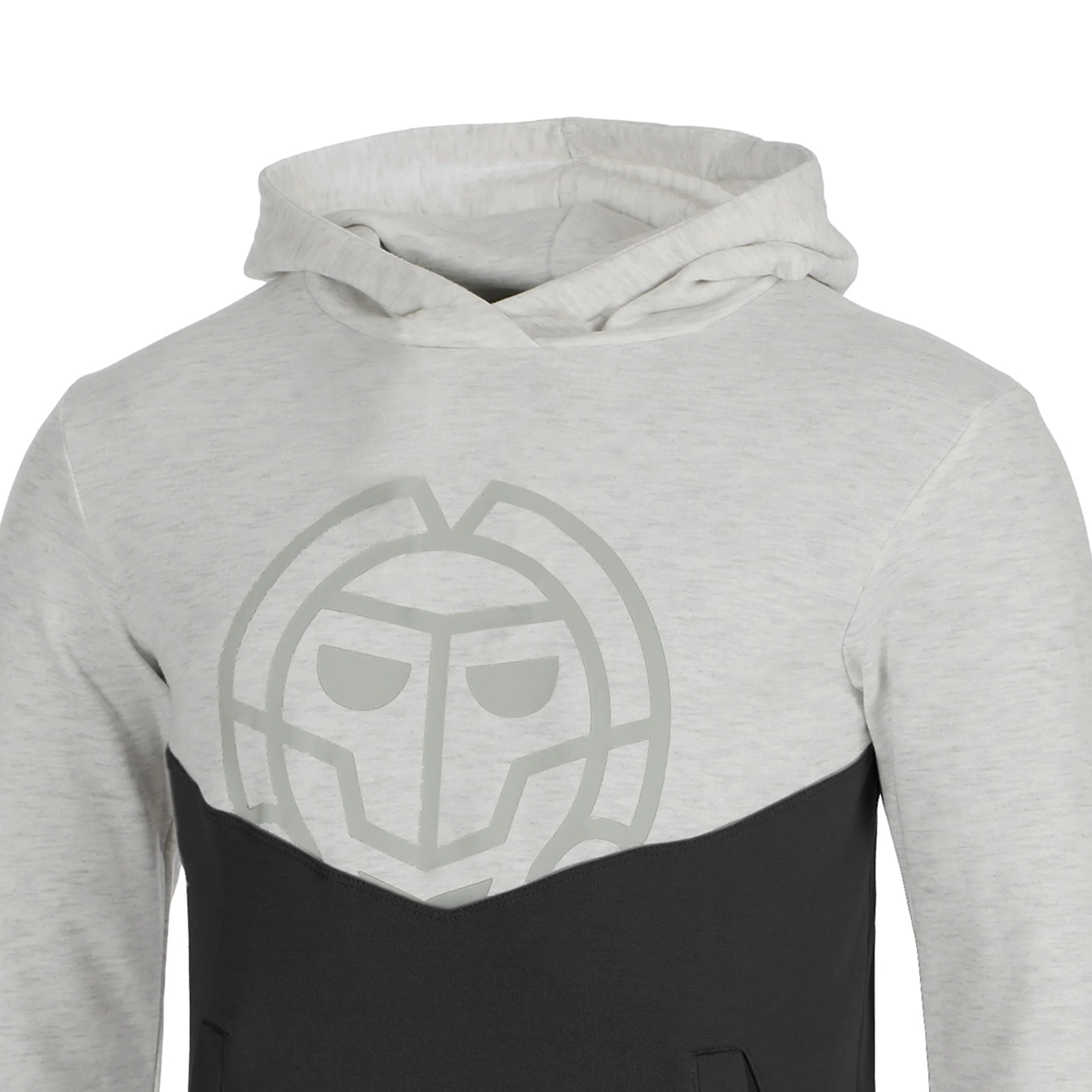 Bassem Lifestyle Bluza Chłopcy - jasnoszary, czarny - Image 3