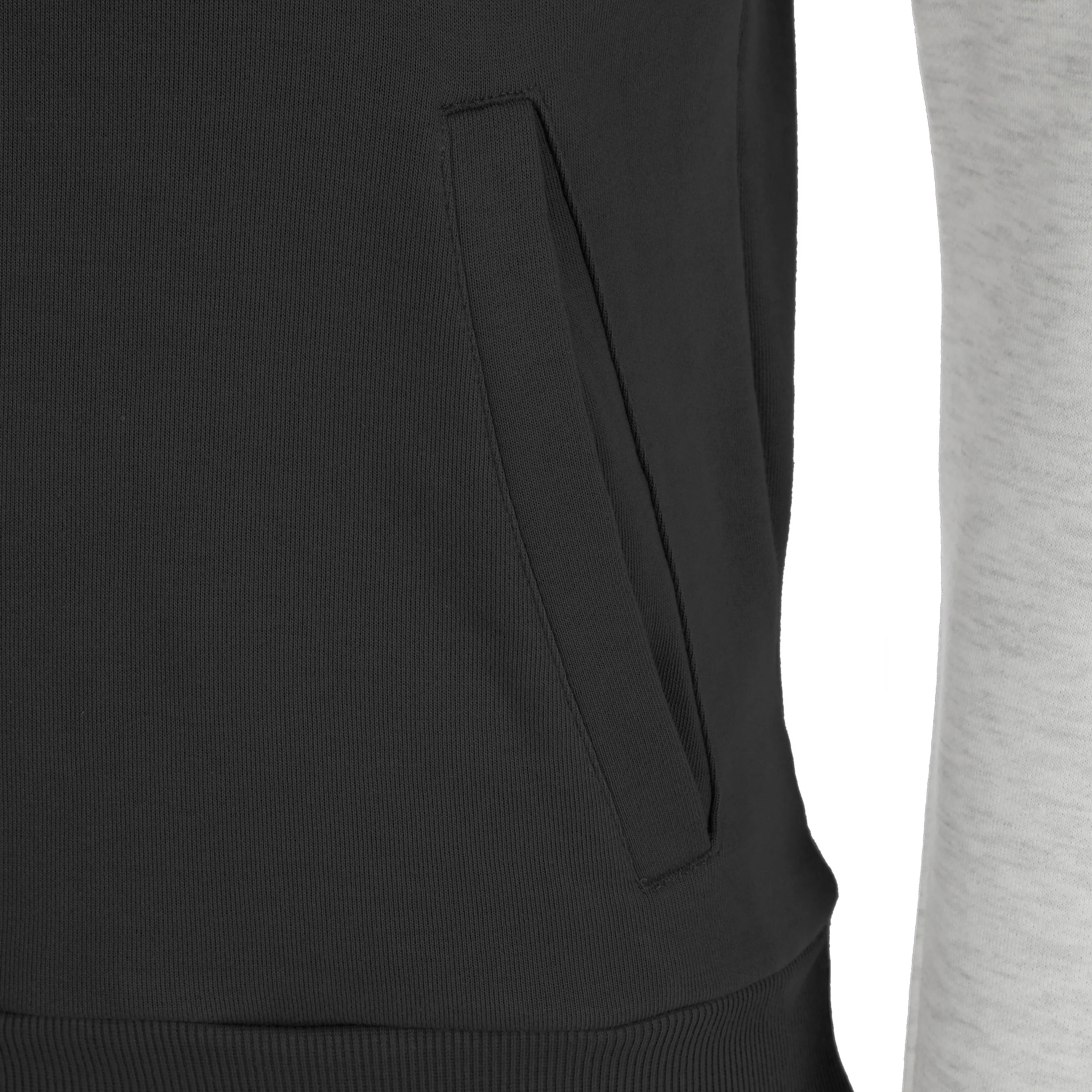 Bassem Lifestyle Bluza Chłopcy - jasnoszary, czarny - Image 4