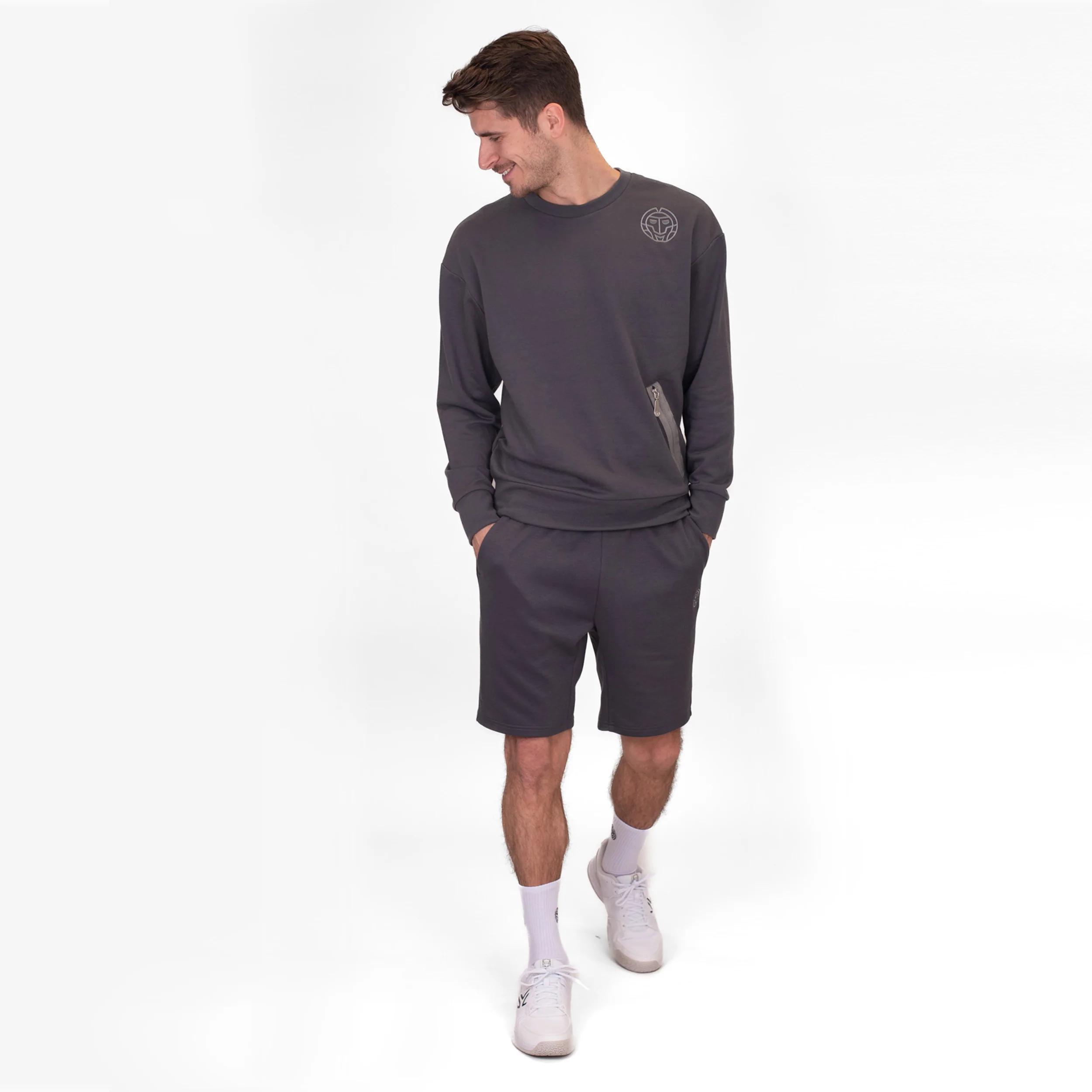 Chill Crew Bluza Mężczyźni-Ciemnoszary - Image 8