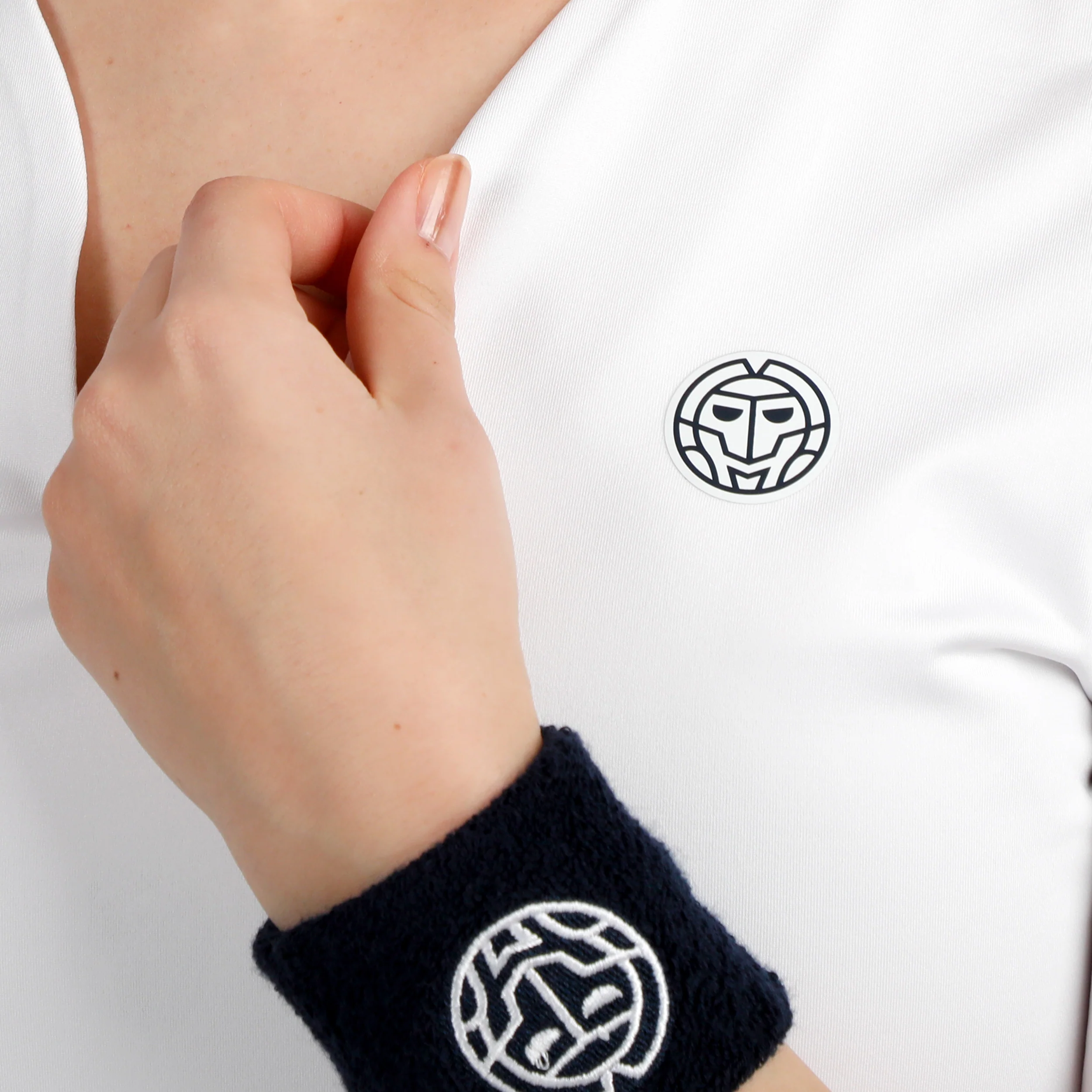 Crew 2.0 V-Neck Długi Rękaw Kobiety-biały - Image 3