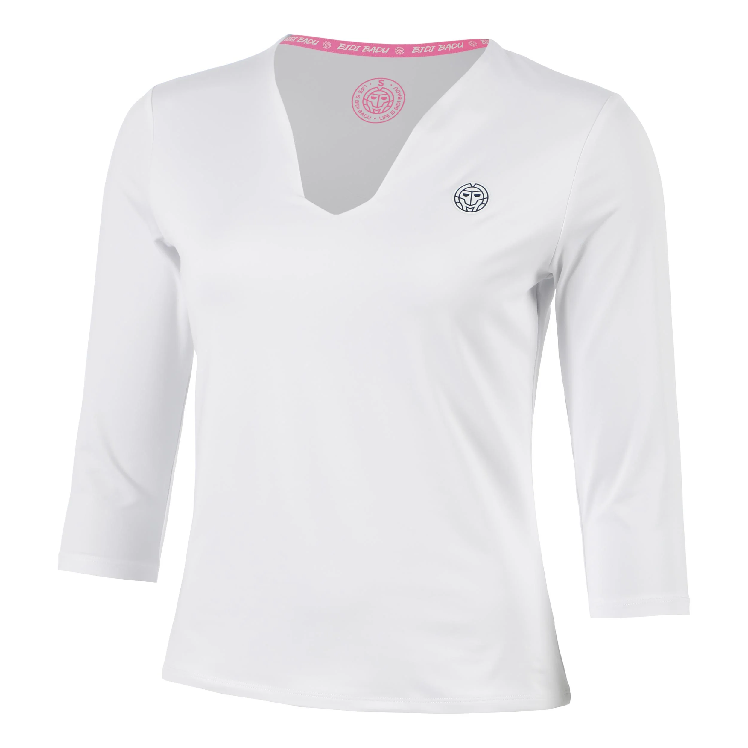 Crew 2.0 V-Neck Długi Rękaw Kobiety-biały - Image 5