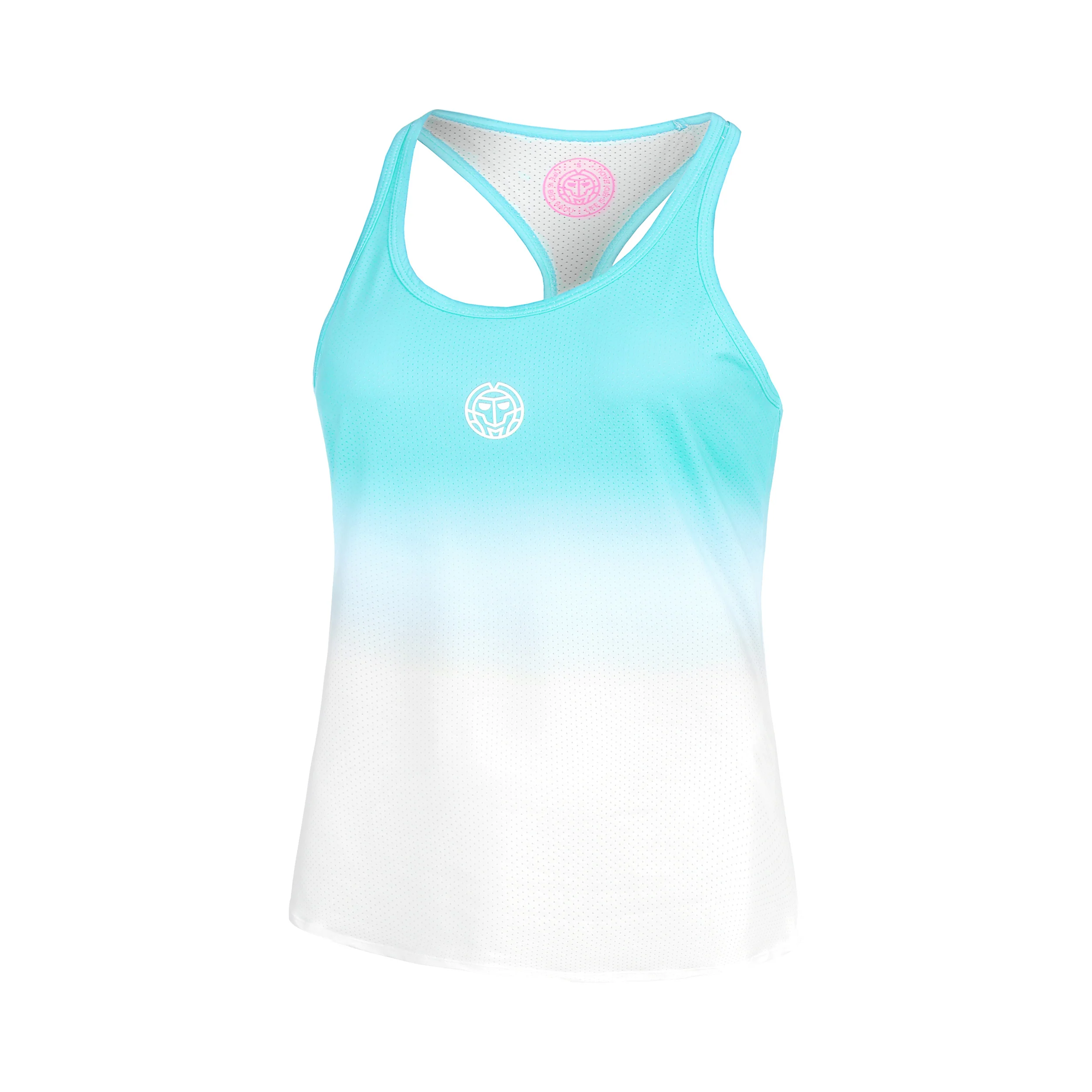 Crew Gradiant Tank Top Dziewczynki-Turkus,Biały