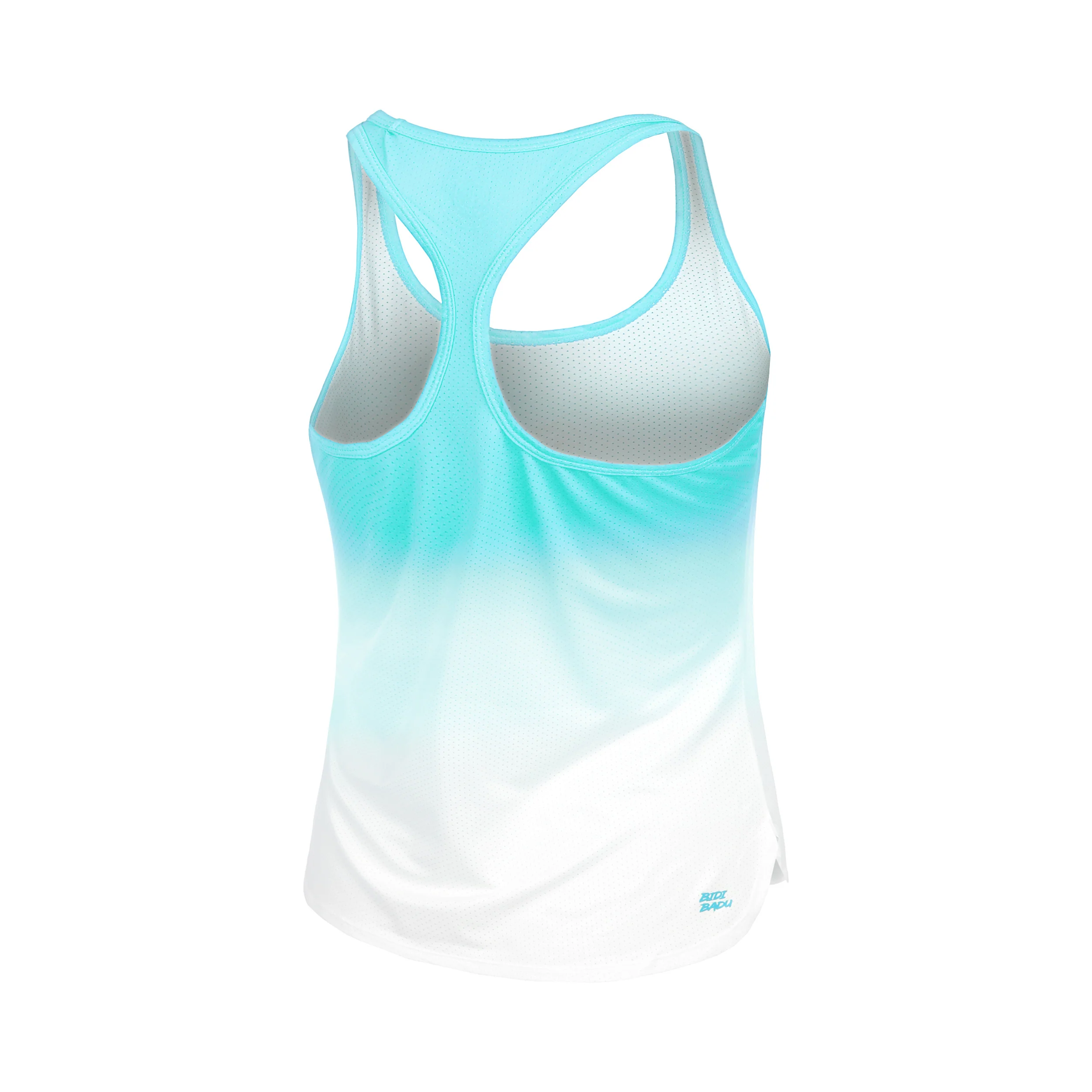 Crew Gradiant Tank Top Dziewczynki-Turkus,Biały - Image 2
